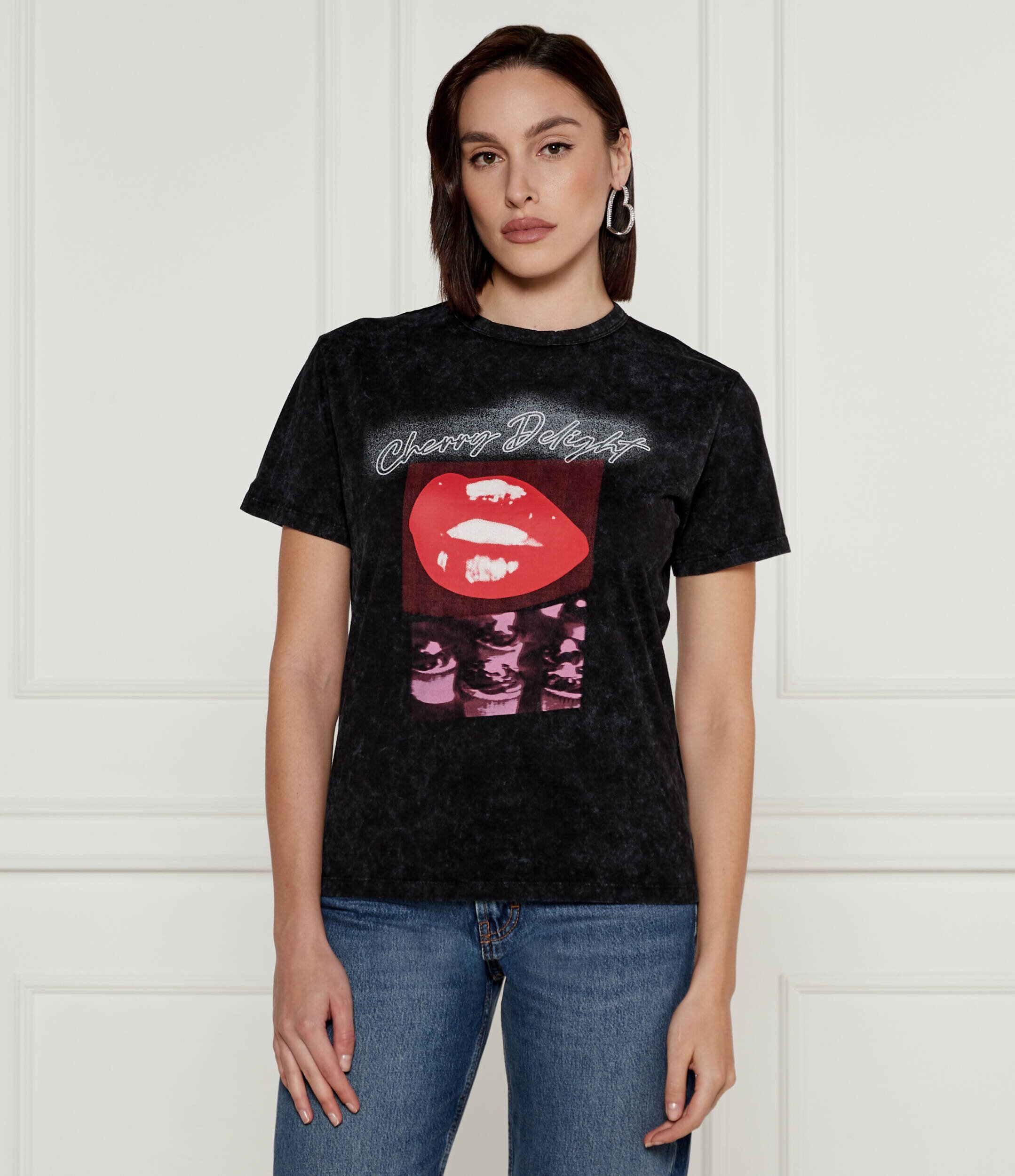 HUGO Tricou Damacia_2 | Regular Fit