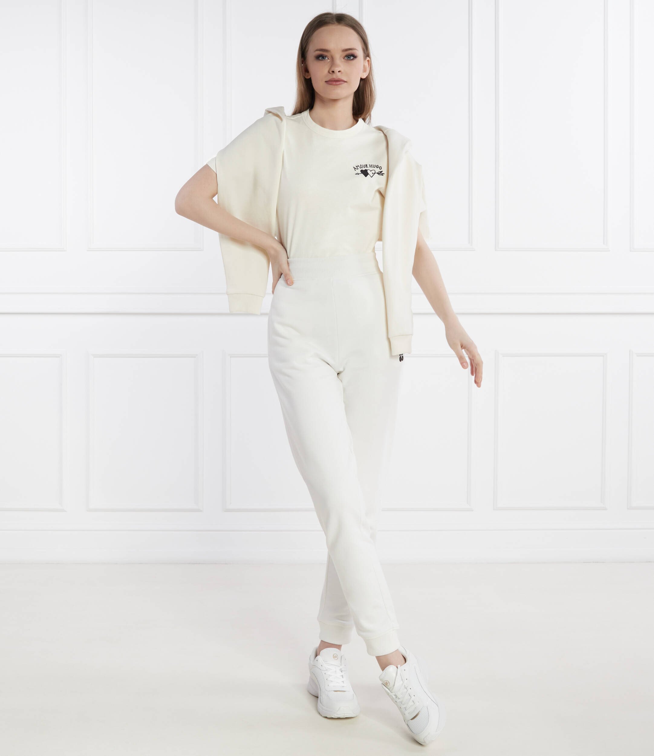 HUGO Tricou Damacia | Regular Fit