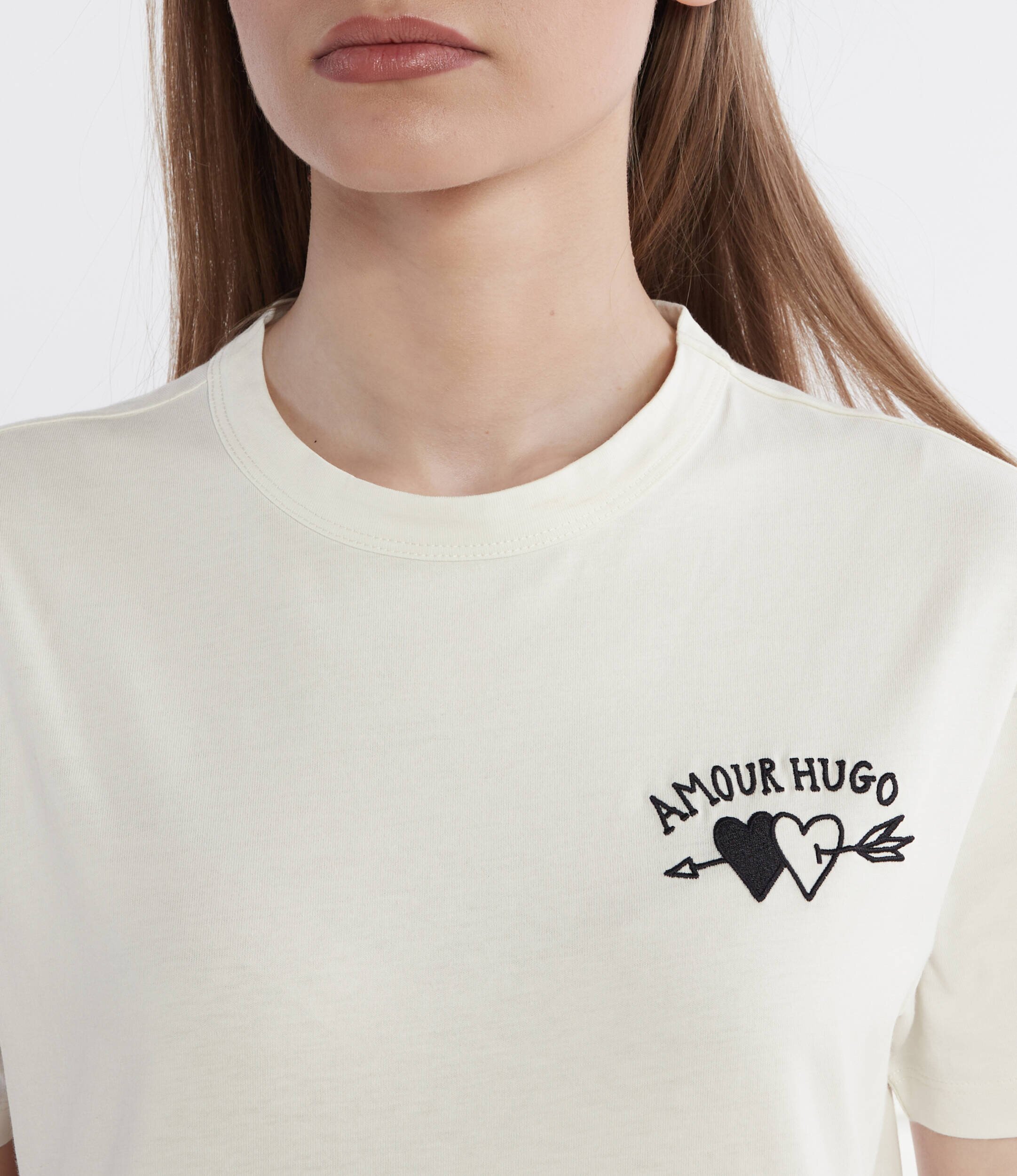HUGO Tricou Damacia | Regular Fit
