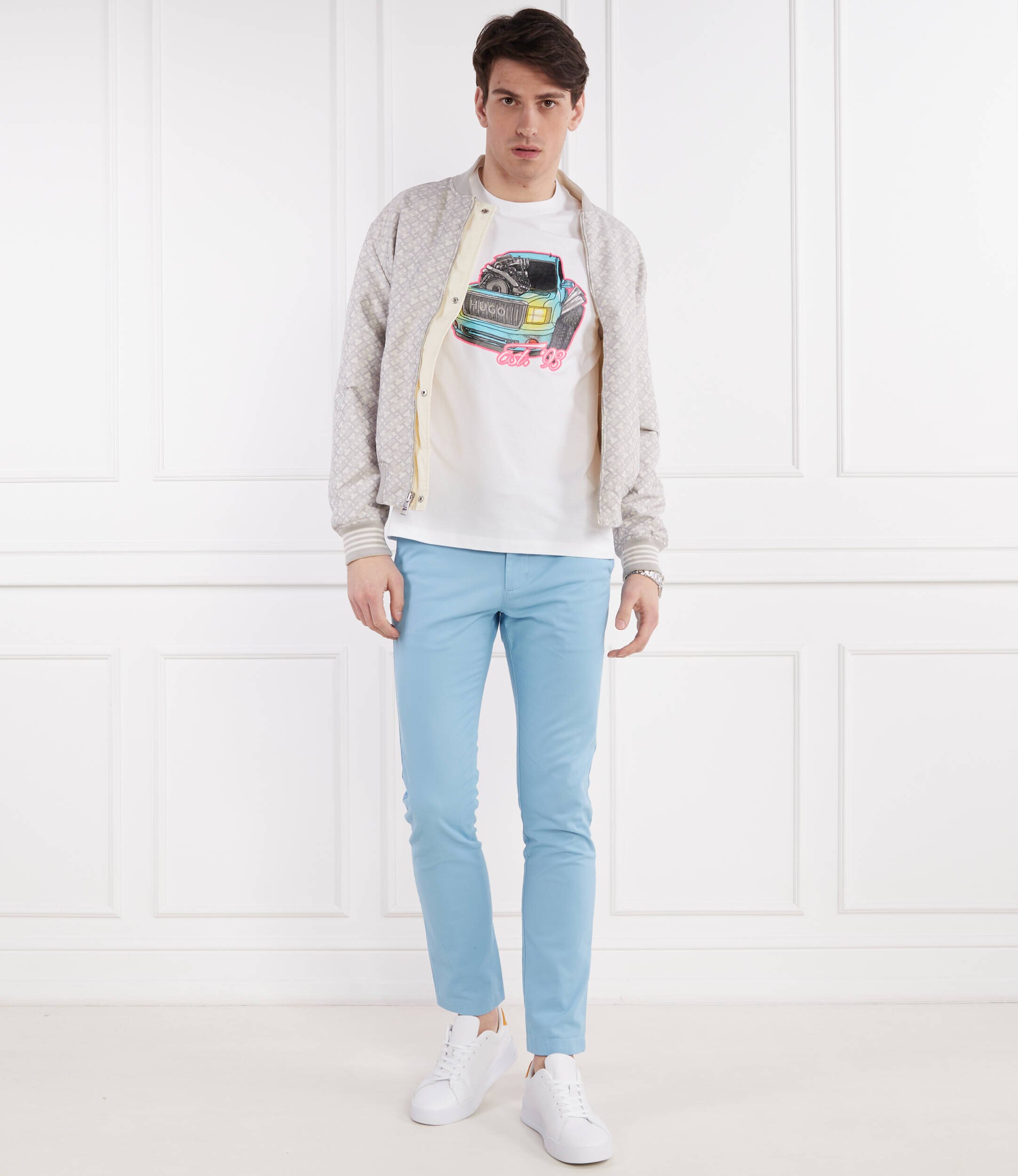 HUGO Tricou Damotoro | Relaxed fit