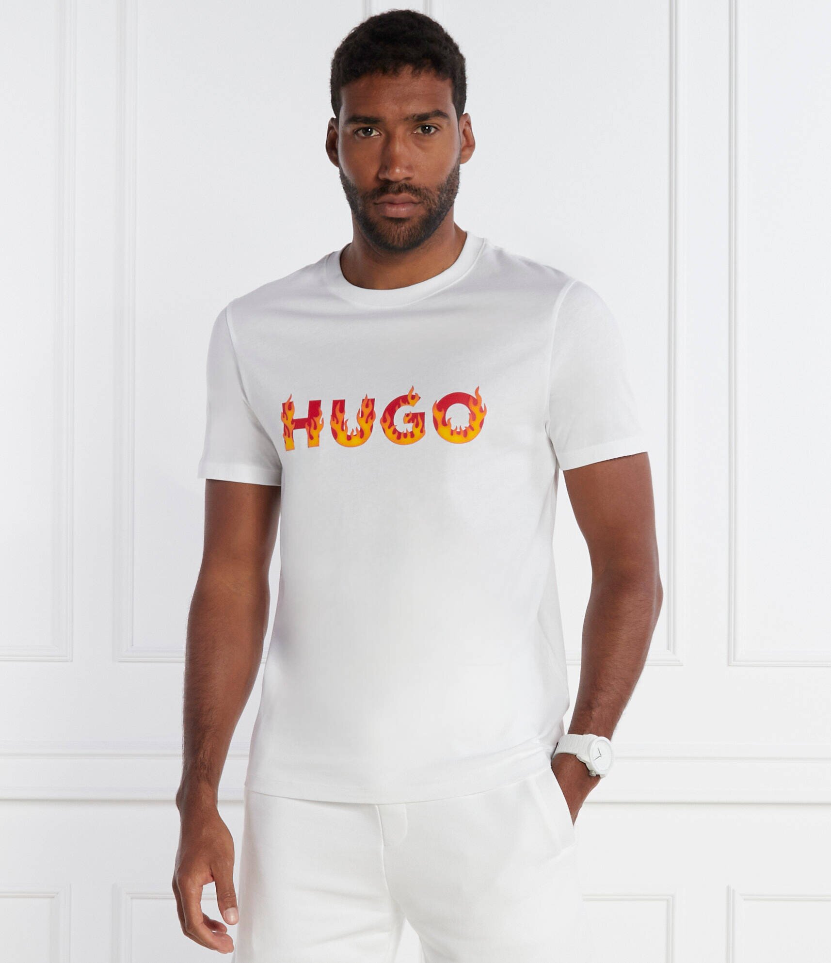 HUGO Tricou Danda | Regular Fit