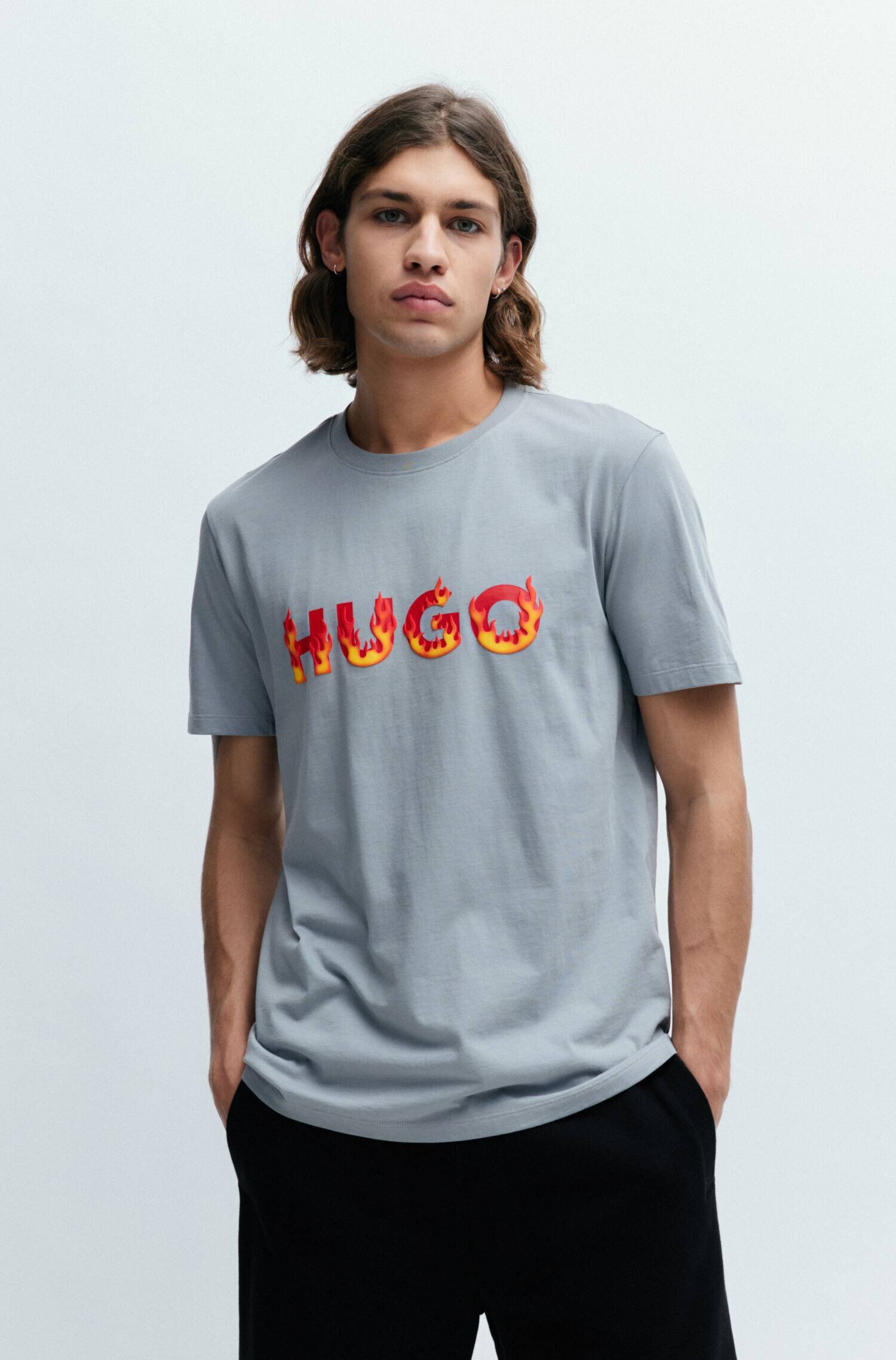 HUGO Tricou Danda | Regular Fit