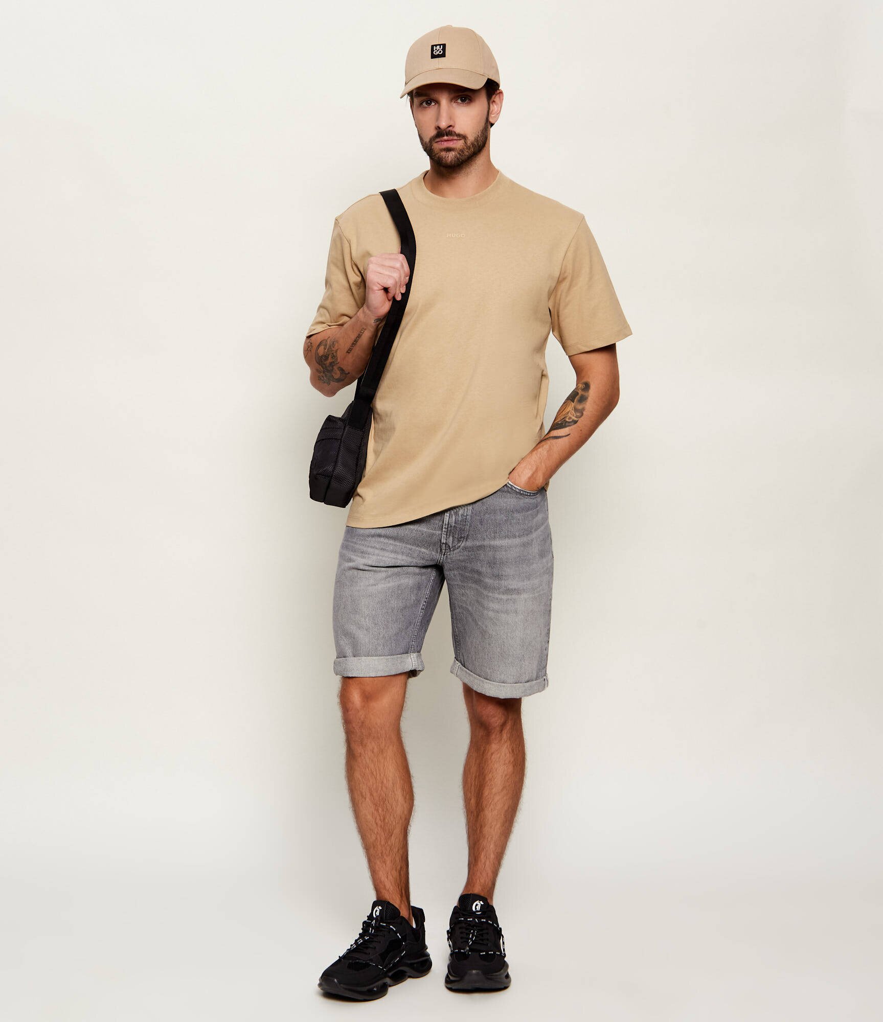 HUGO Tricou Dapolino | Relaxed fit