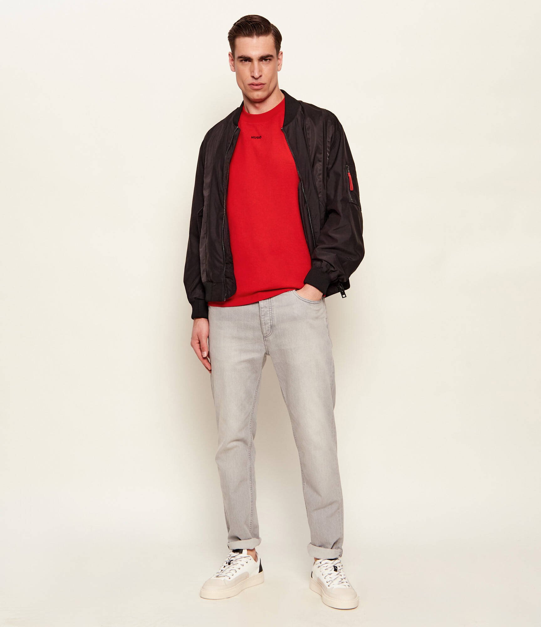 HUGO Tricou Dapolino | Relaxed fit