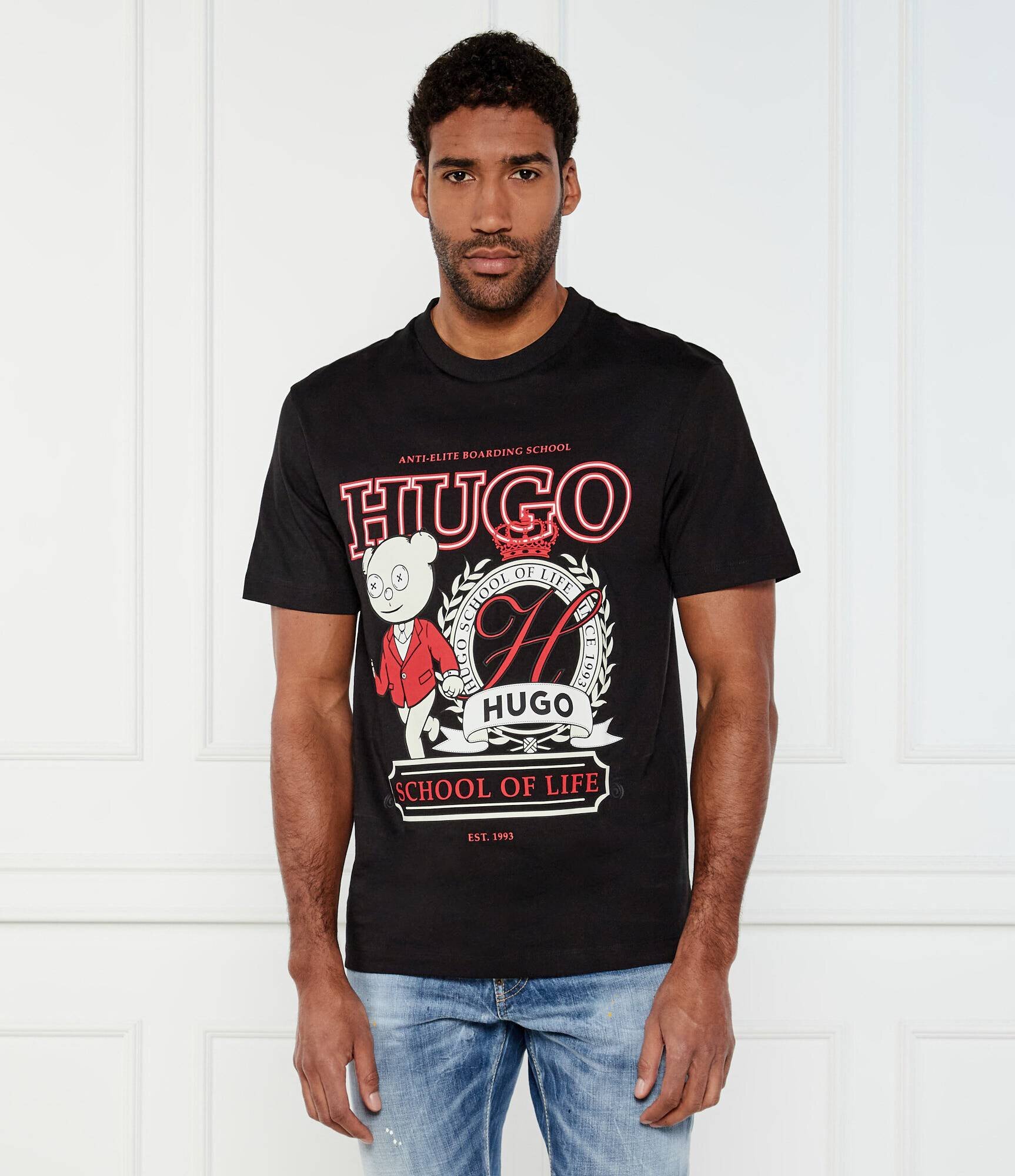 HUGO Tricou Daporoni | Loose fit