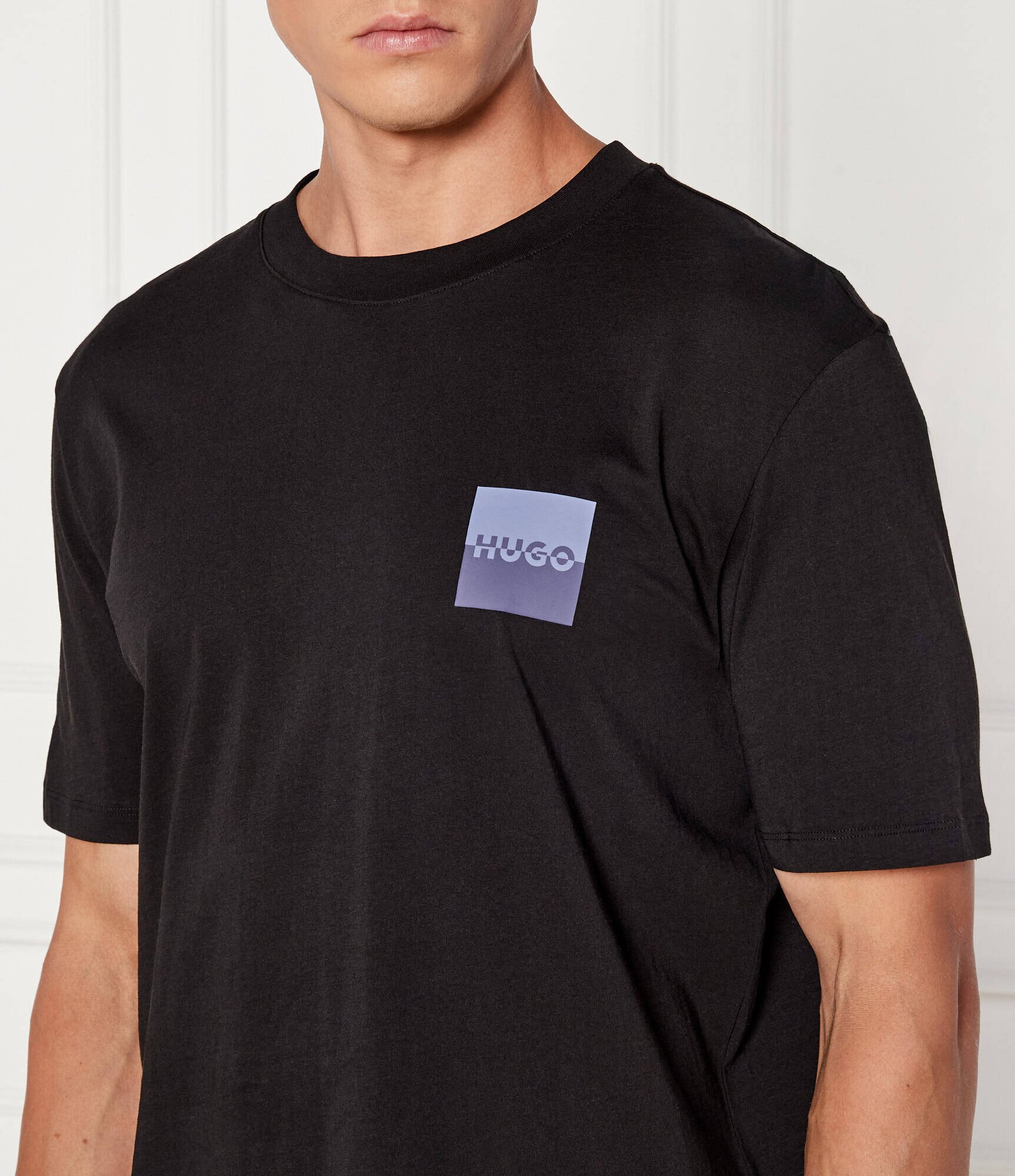 HUGO Tricou Dapusi | Regular Fit