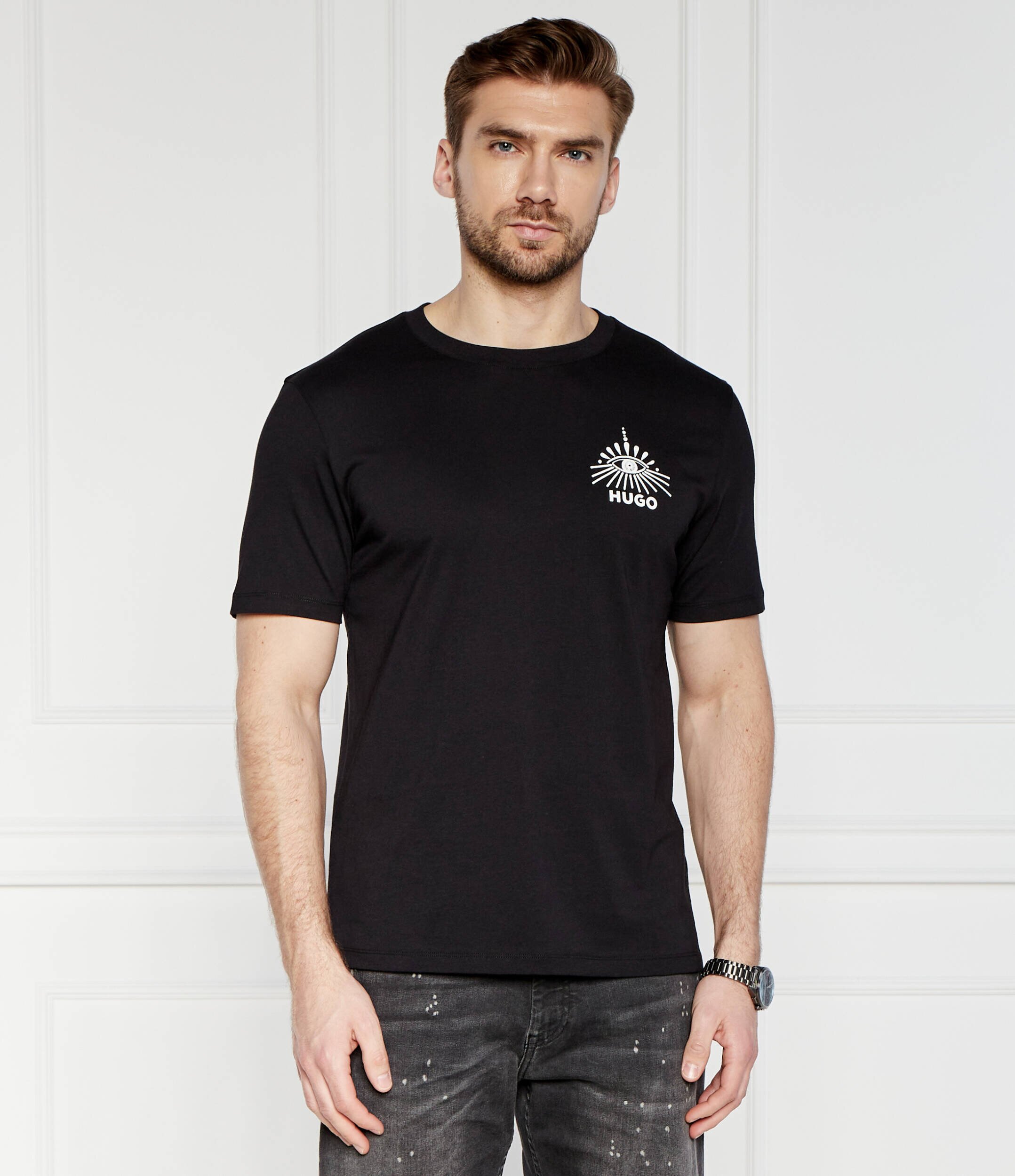 HUGO Tricou Dedico | Regular Fit