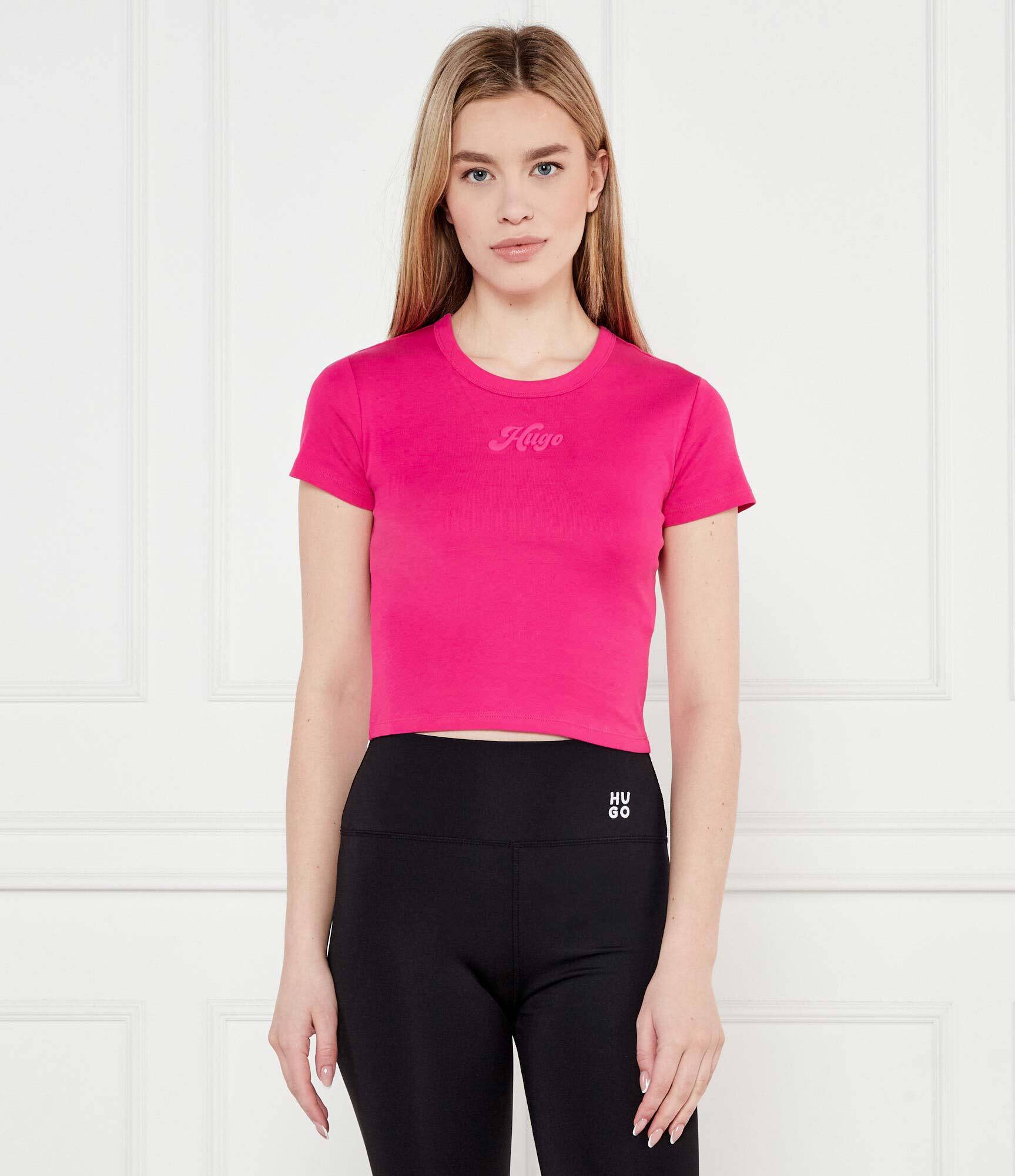 HUGO Tricou Delanor_2 | Cropped Fit
