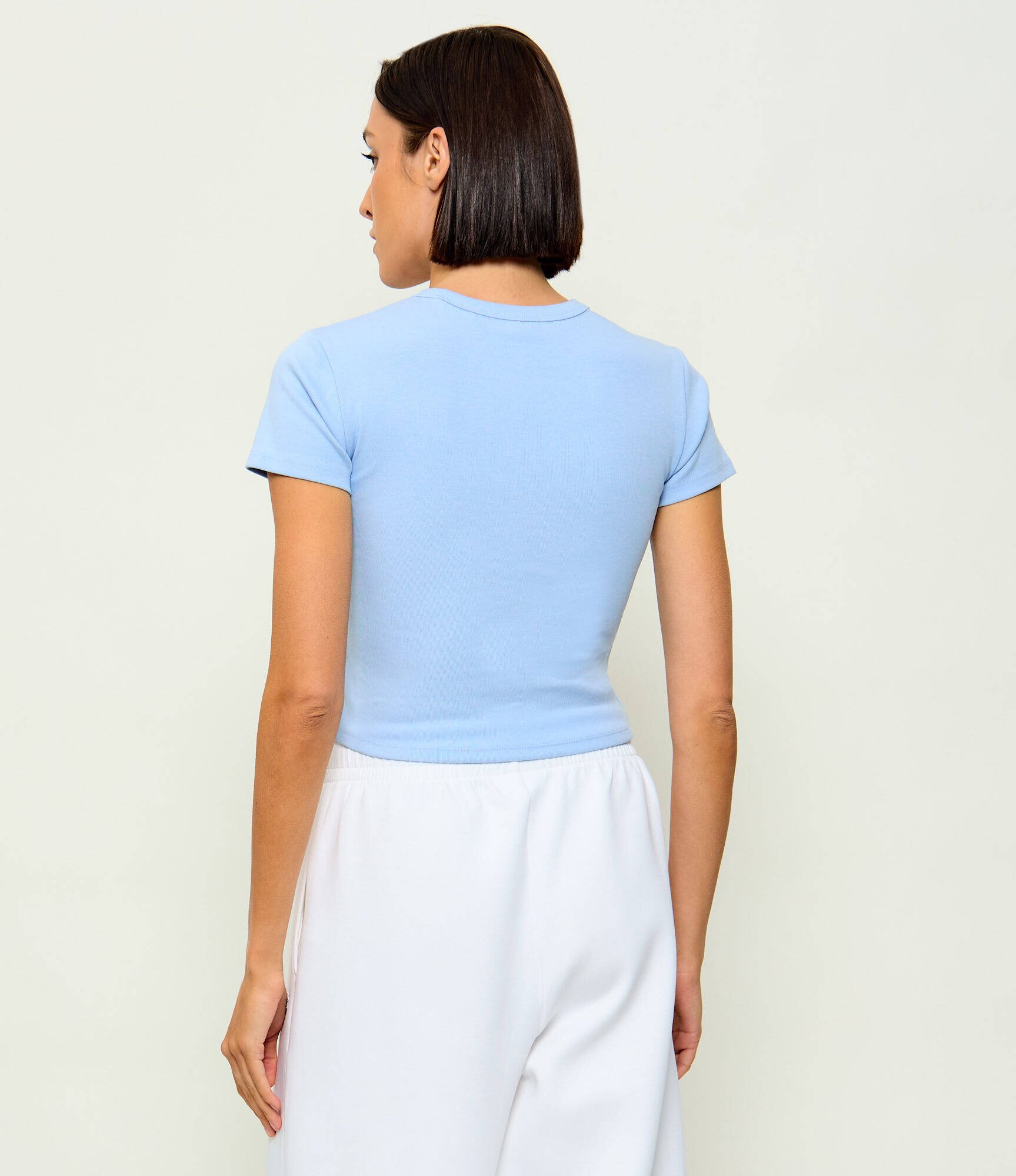 HUGO Tricou Delanor | Cropped Fit
