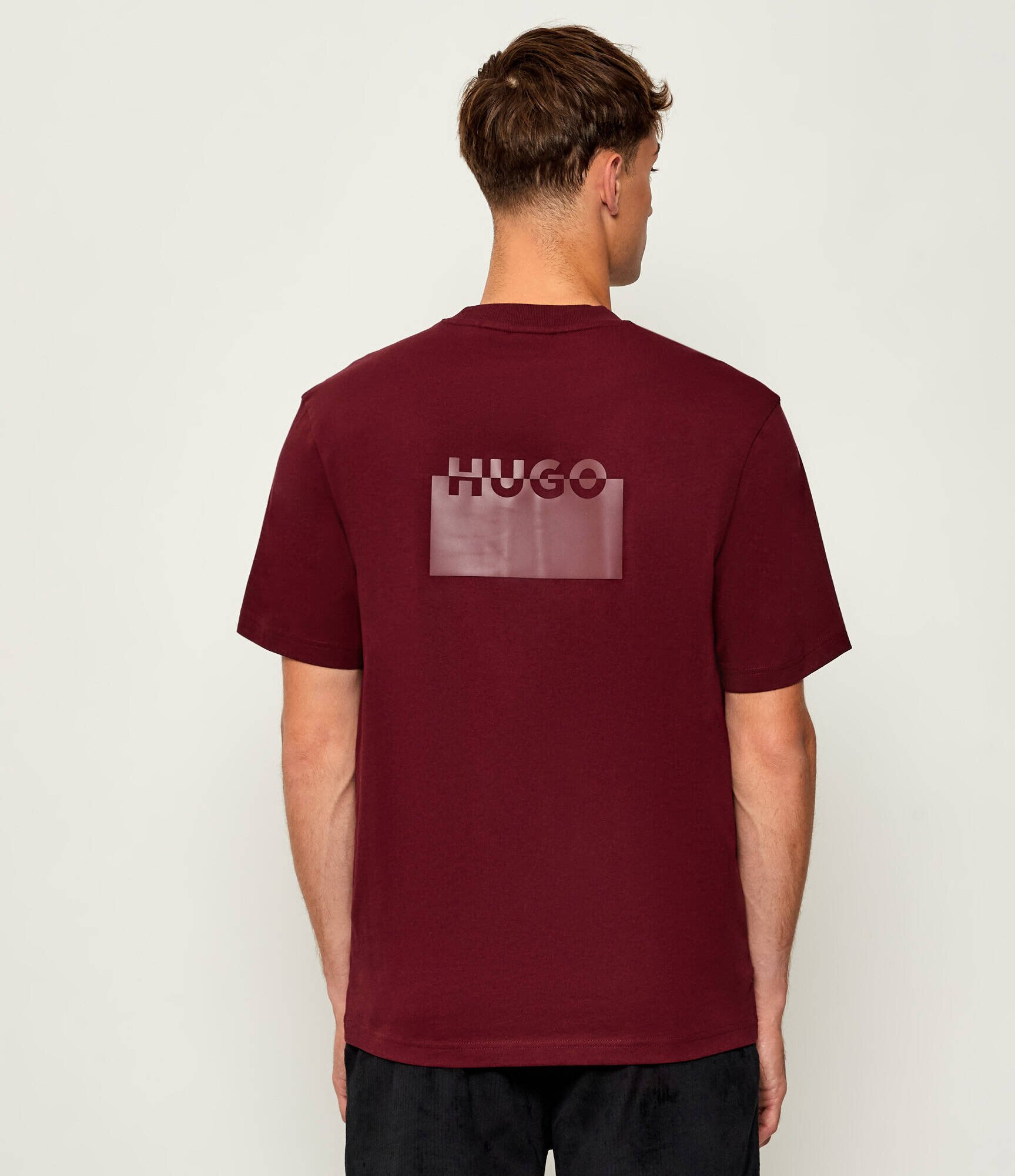 HUGO Tricou Delastee | Relaxed fit