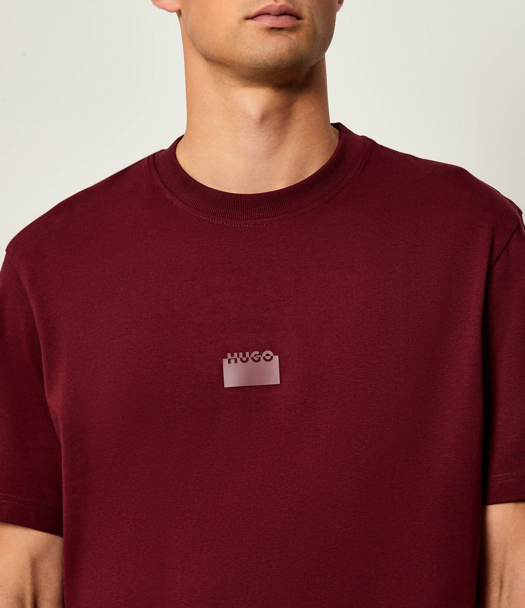 HUGO Tricou Delastee | Relaxed fit