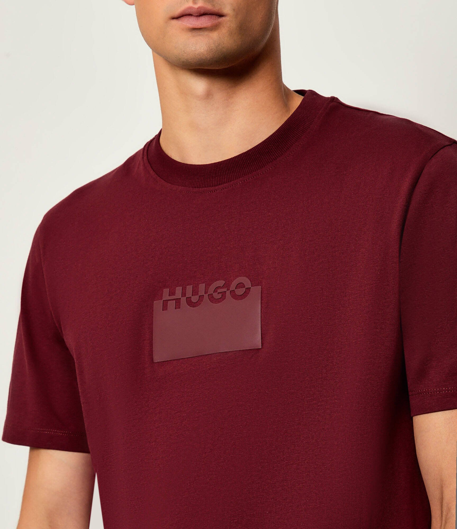 HUGO Tricou Delastio | regular fit