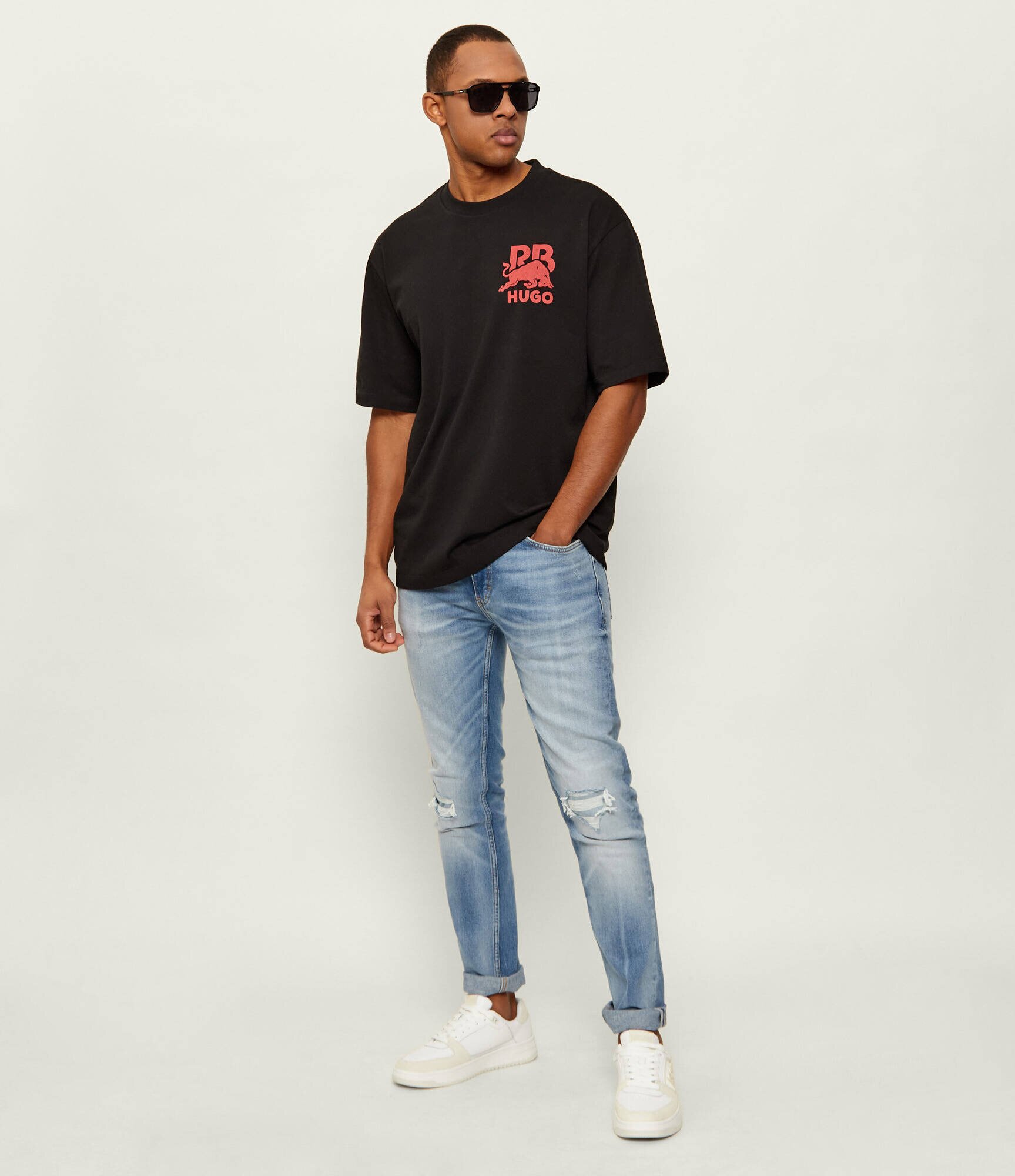 HUGO Tricou Delel_RB | x Racing Bulls | Relaxed fit