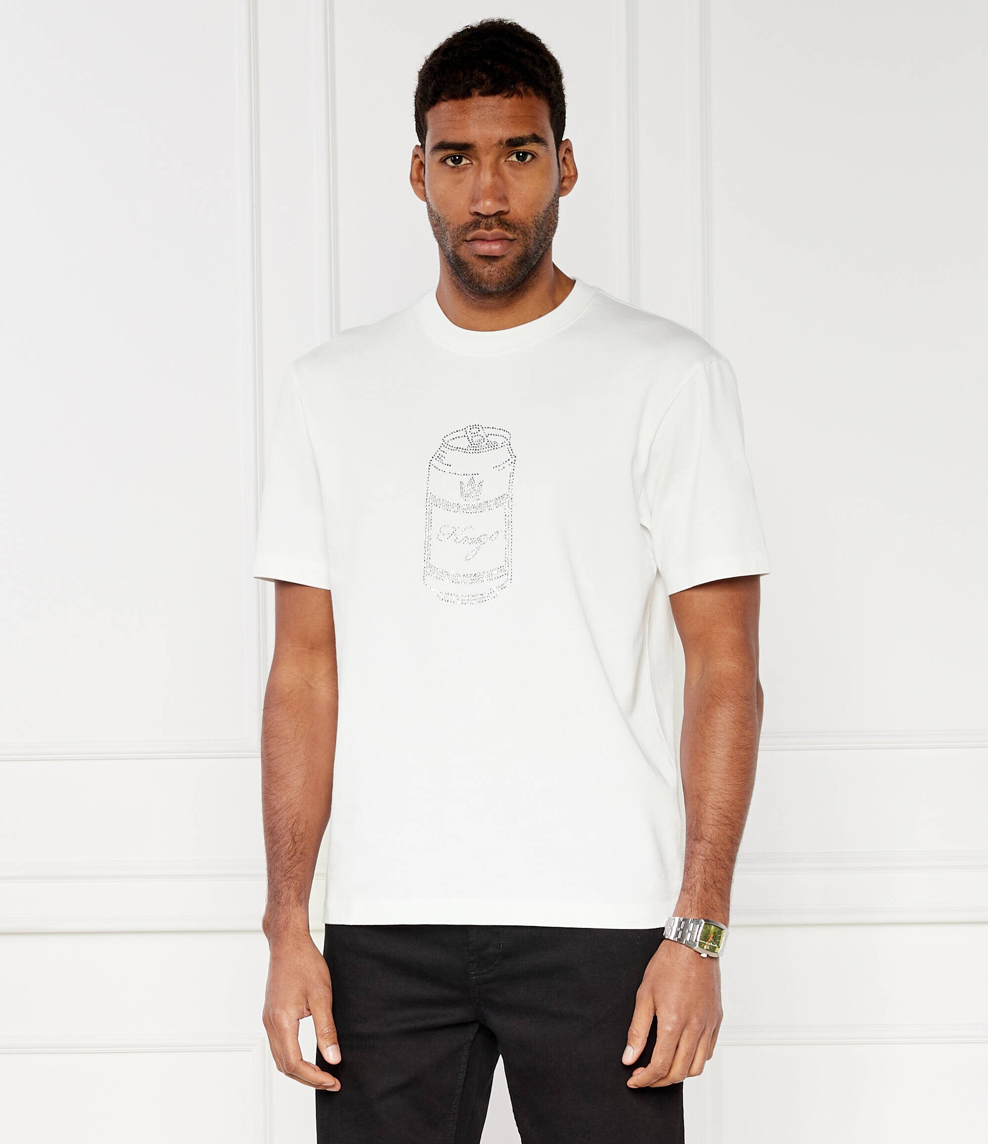 HUGO Tricou deondrin | Regular Fit