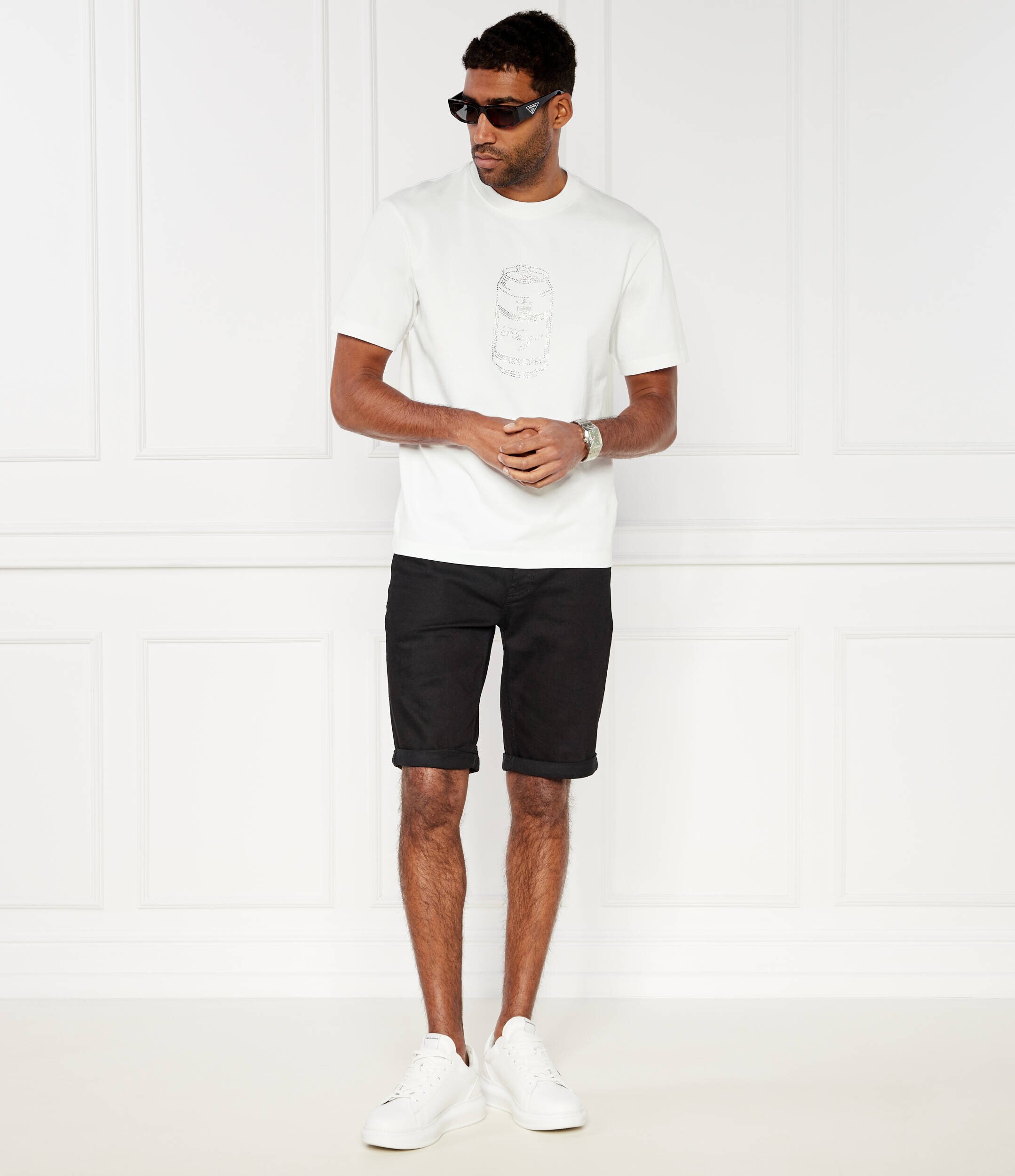 HUGO Tricou deondrin | Regular Fit