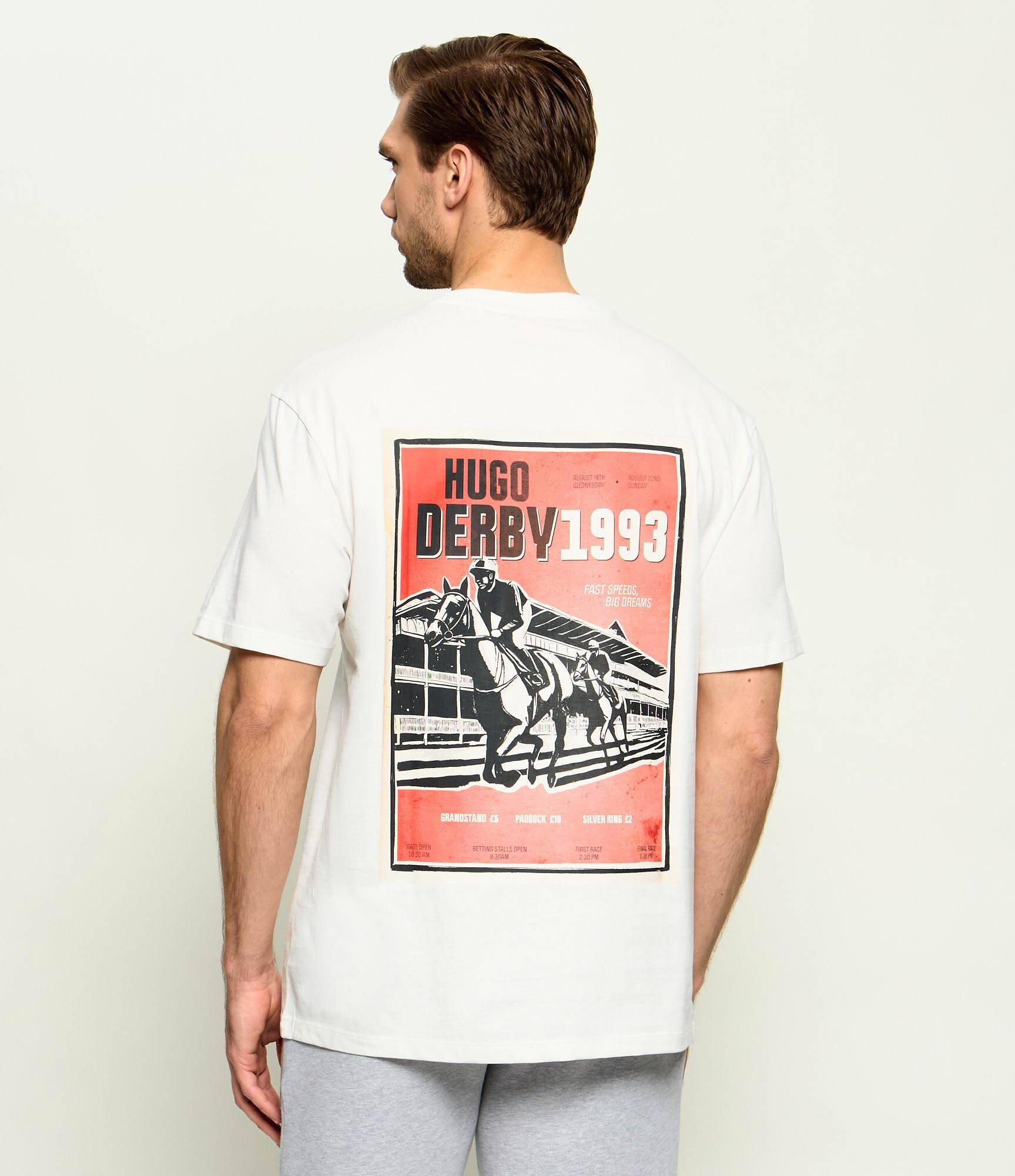 HUGO Tricou Derlyns | Relaxed fit