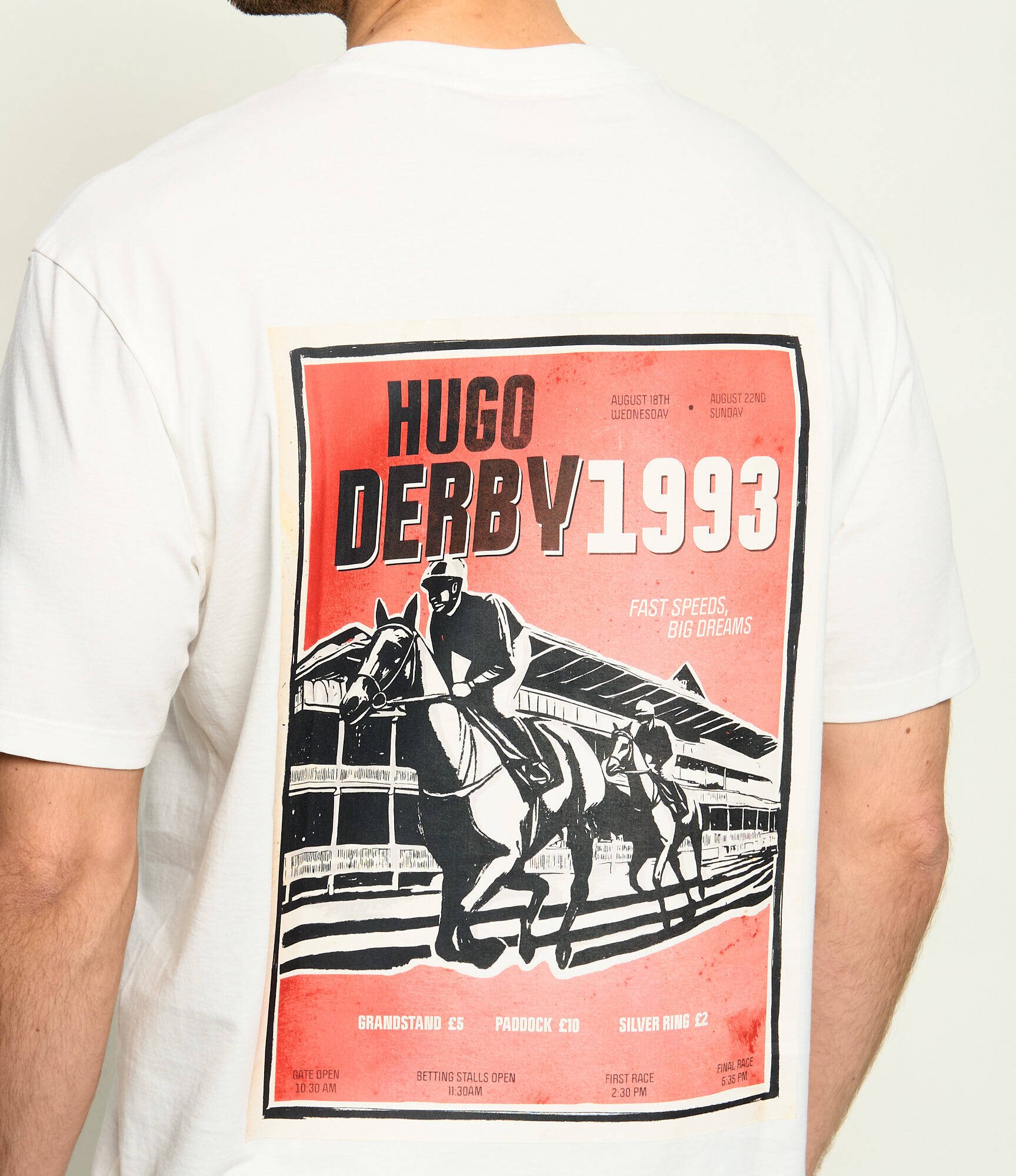 HUGO Tricou Derlyns | Relaxed fit