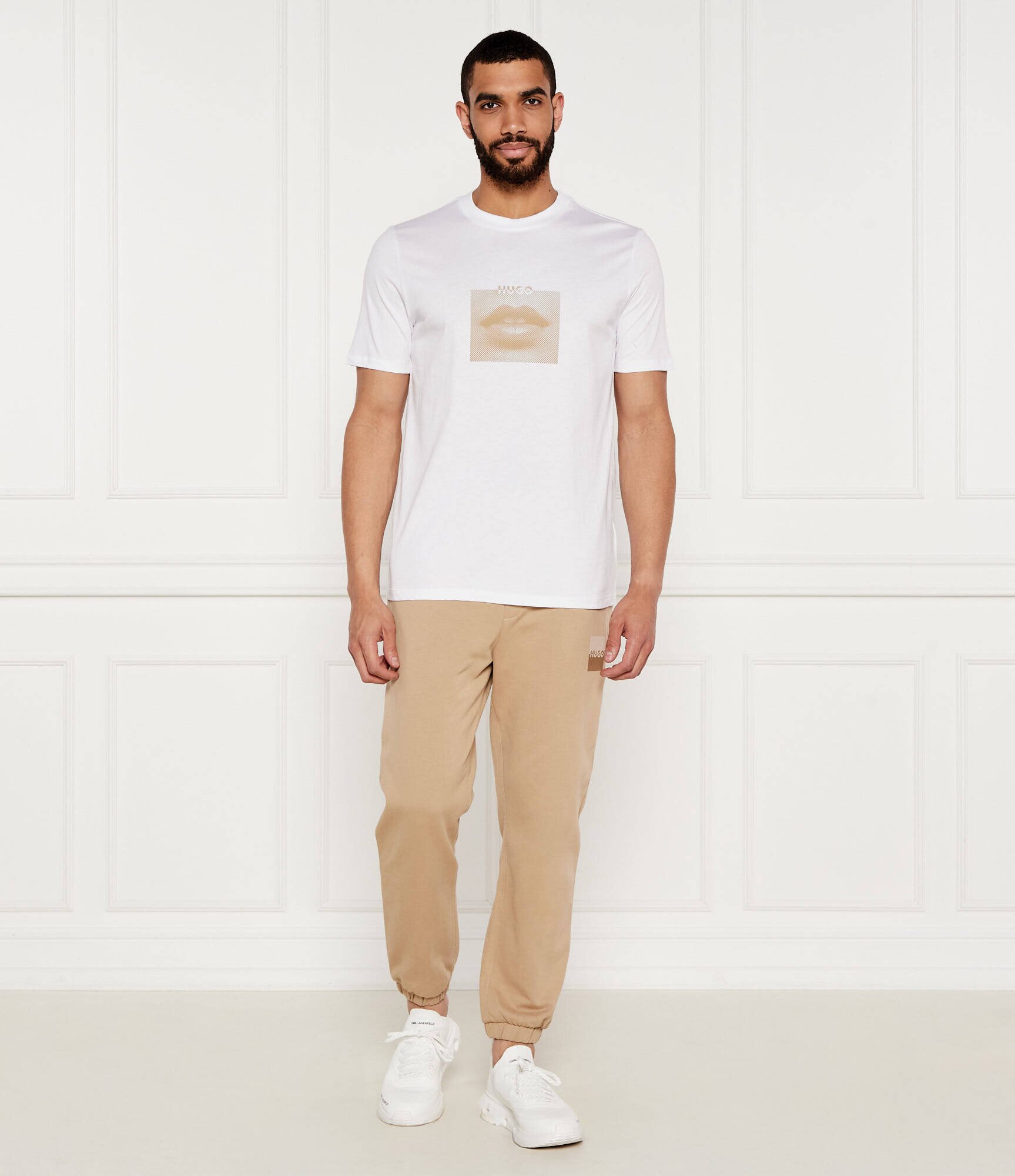 HUGO Tricou Deterni | Regular Fit