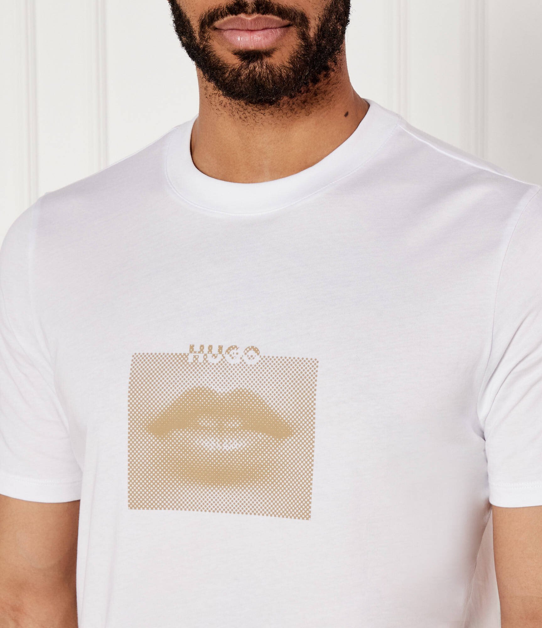 HUGO Tricou Deterni | Regular Fit