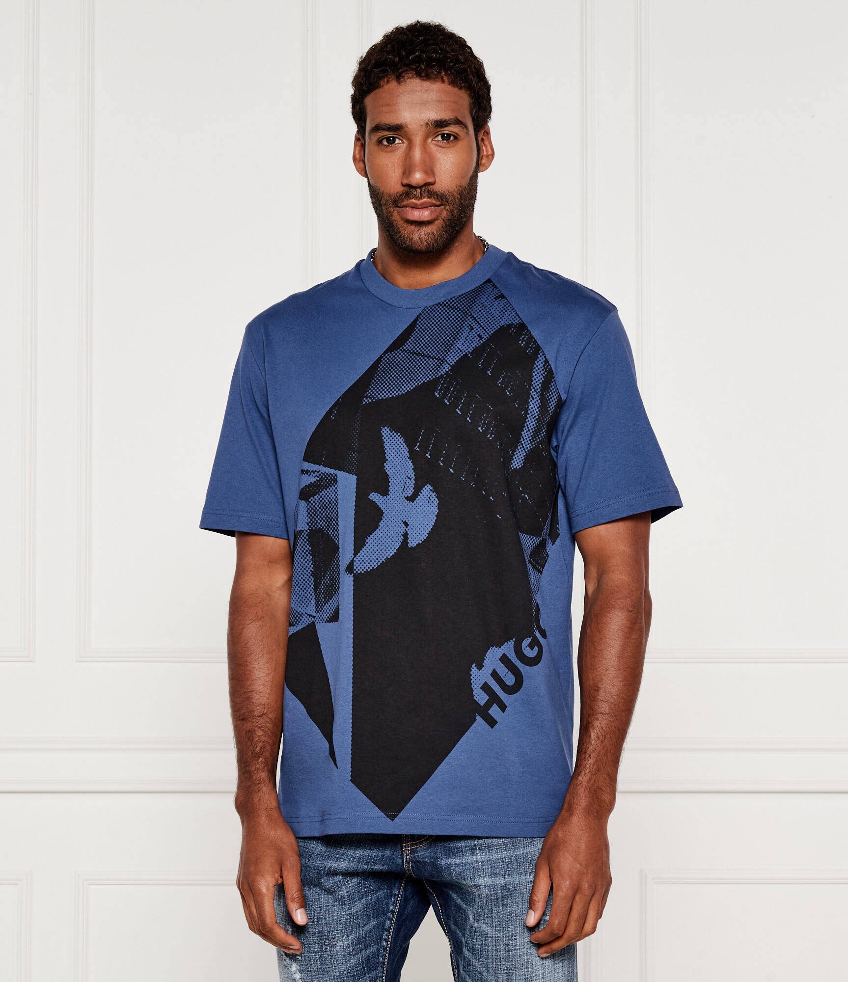 HUGO Tricou Didove | Relaxed fit