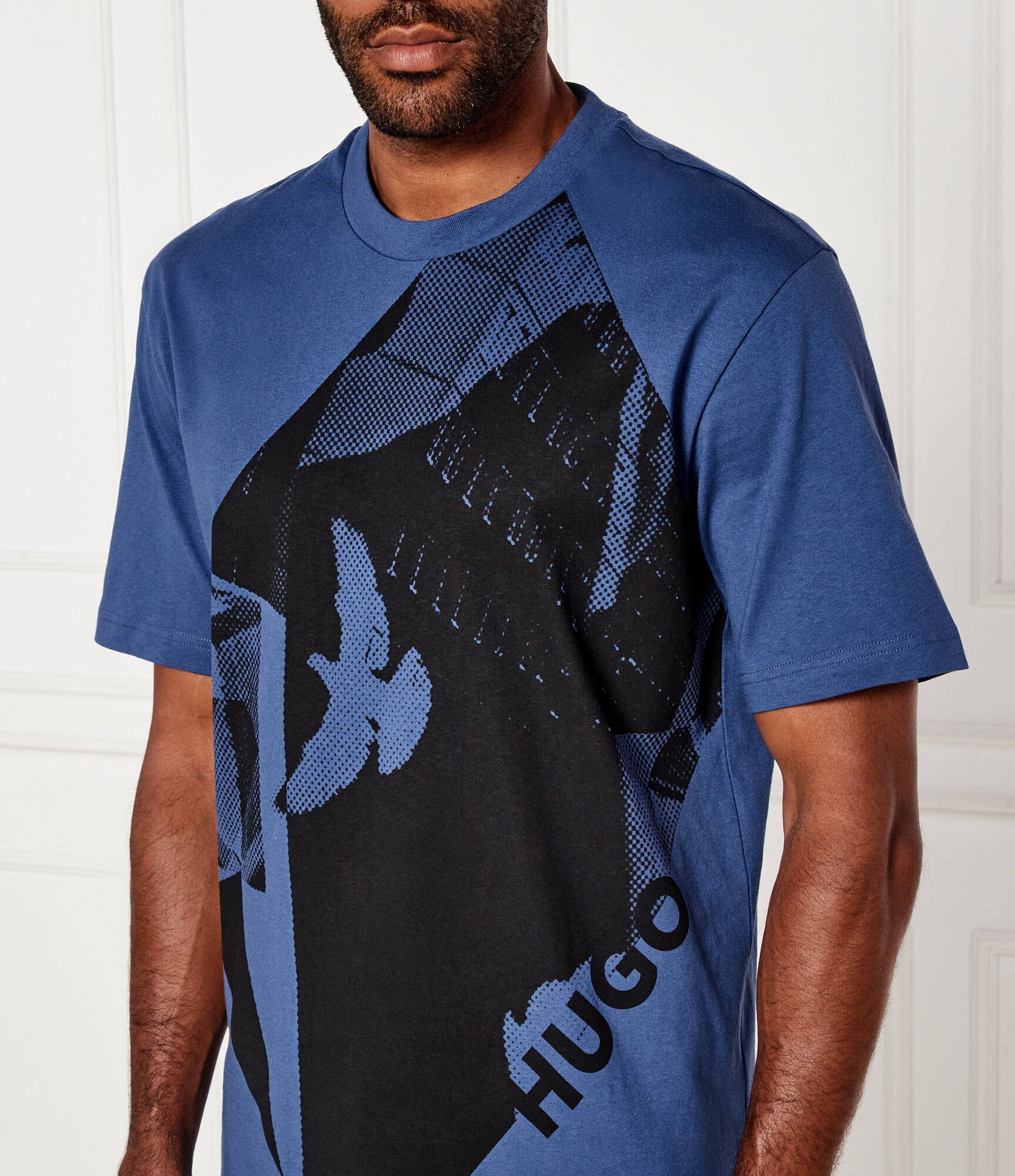 HUGO Tricou Didove | Relaxed fit