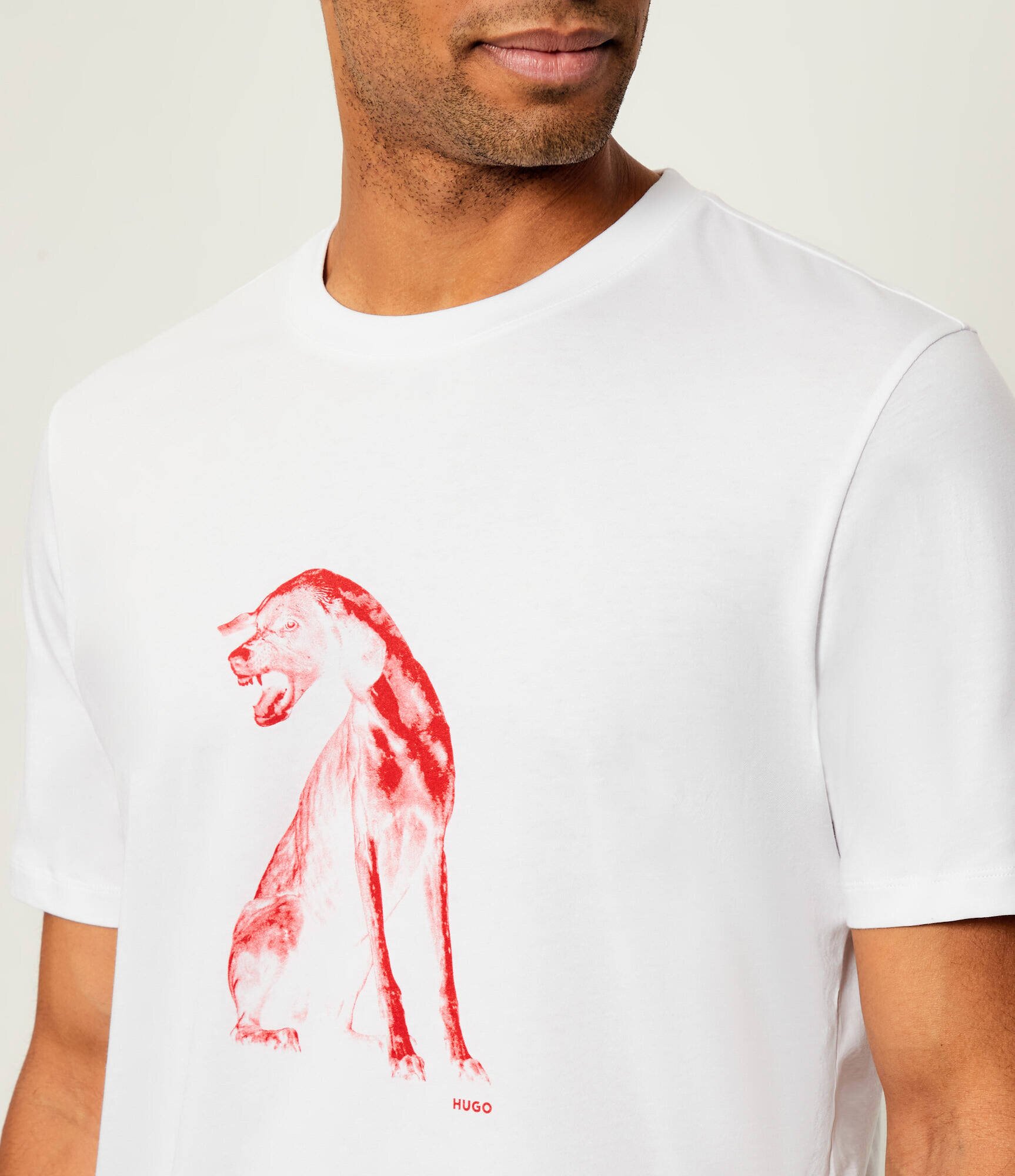 HUGO Tricou Didug | regular fit