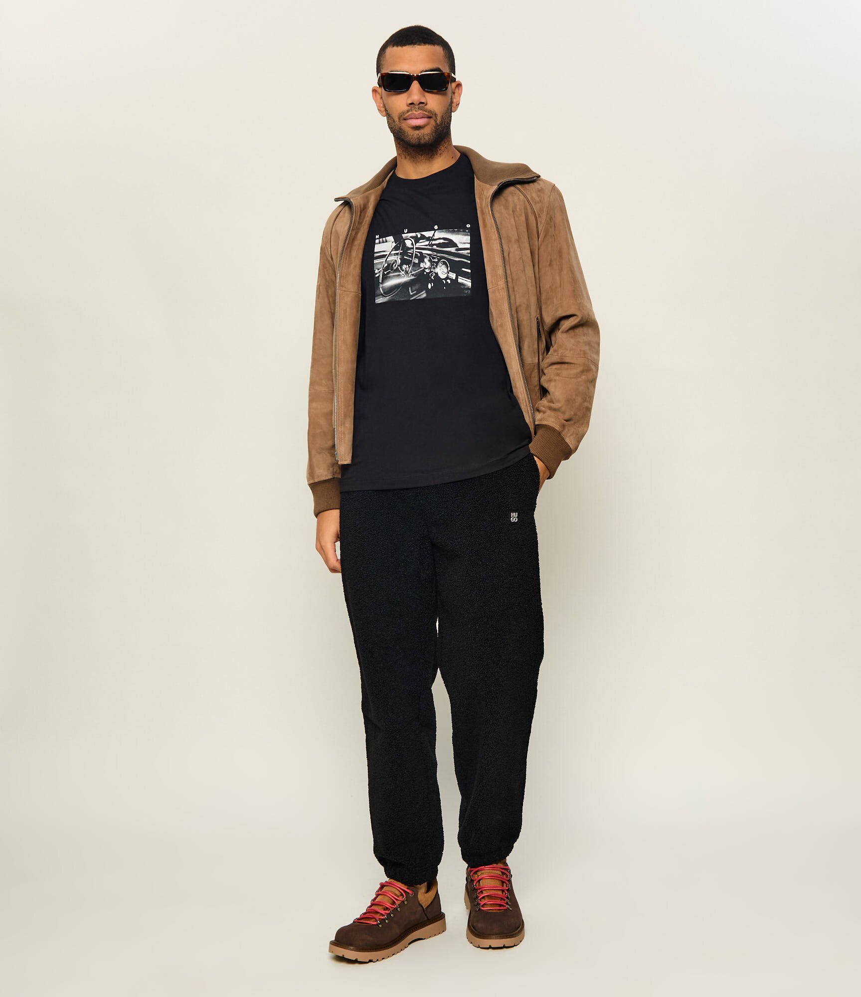 HUGO Tricou Dikems | Relaxed fit