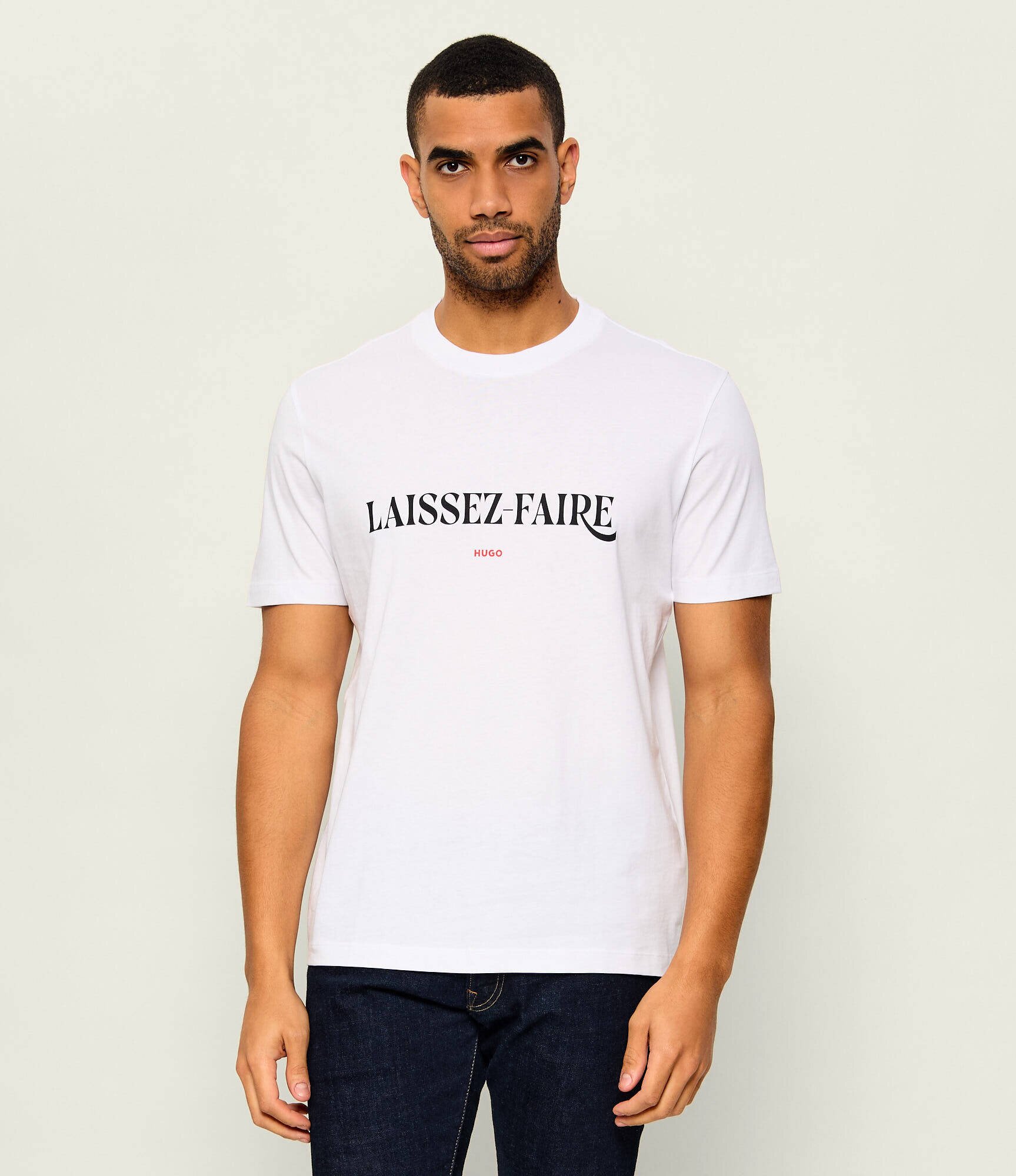 HUGO Tricou Dikems | Relaxed fit