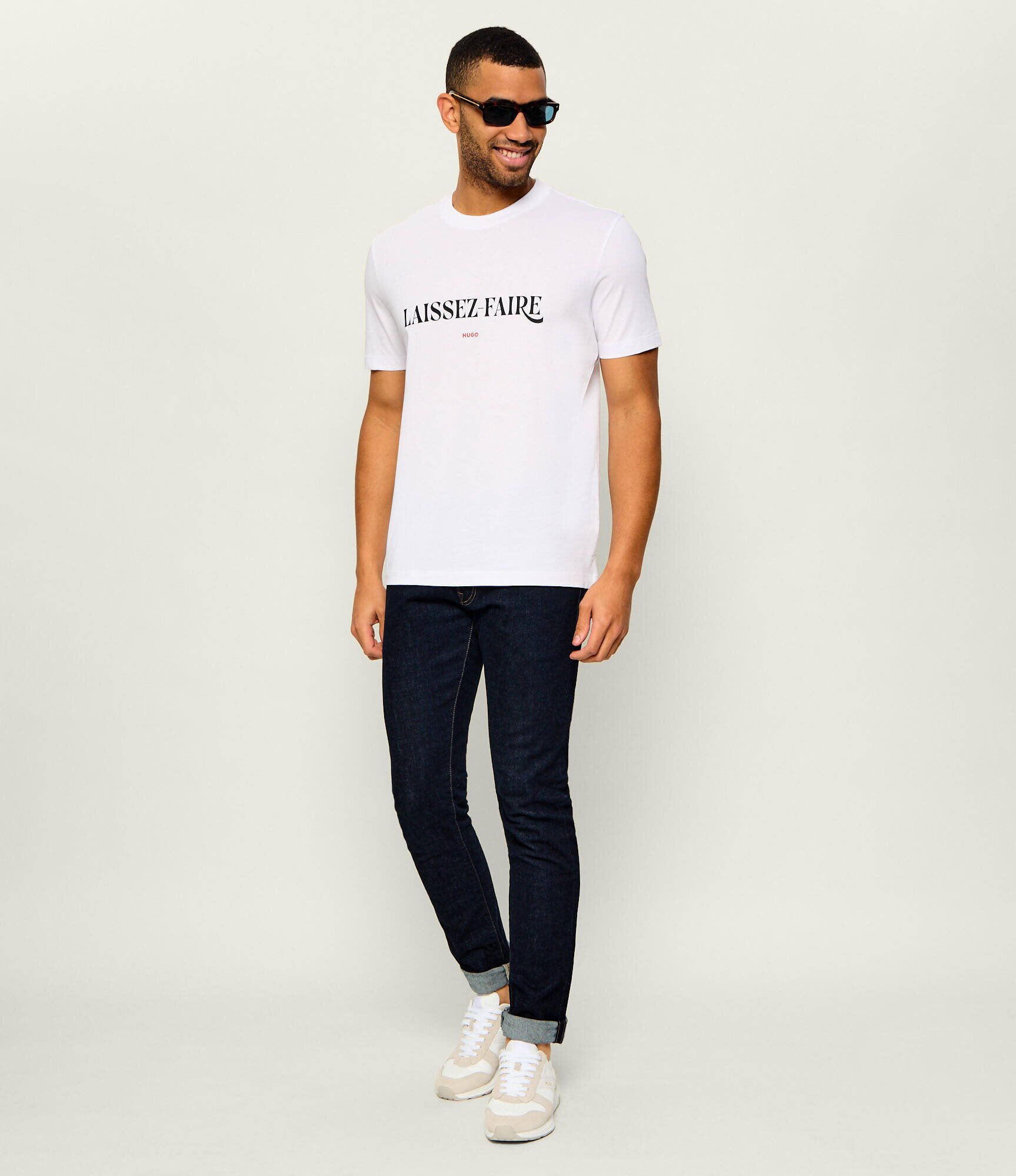 HUGO Tricou Dikems | Relaxed fit