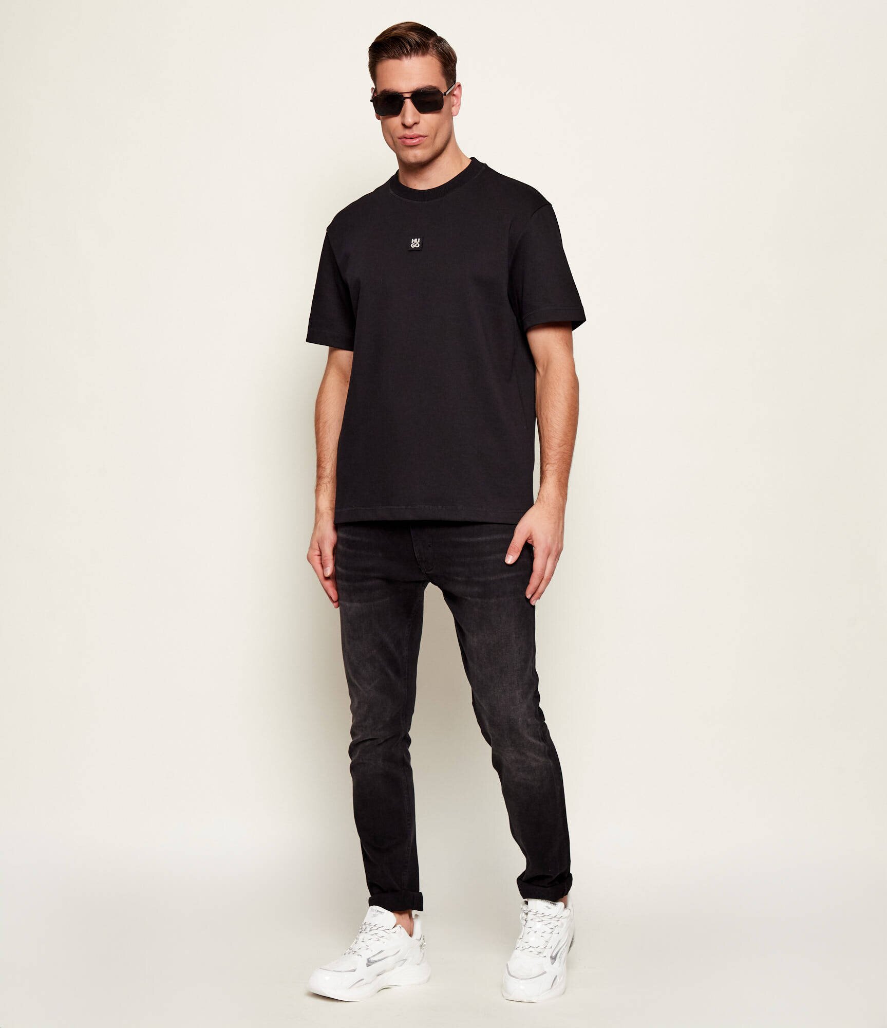 HUGO Tricou Dilanso | Loose fit