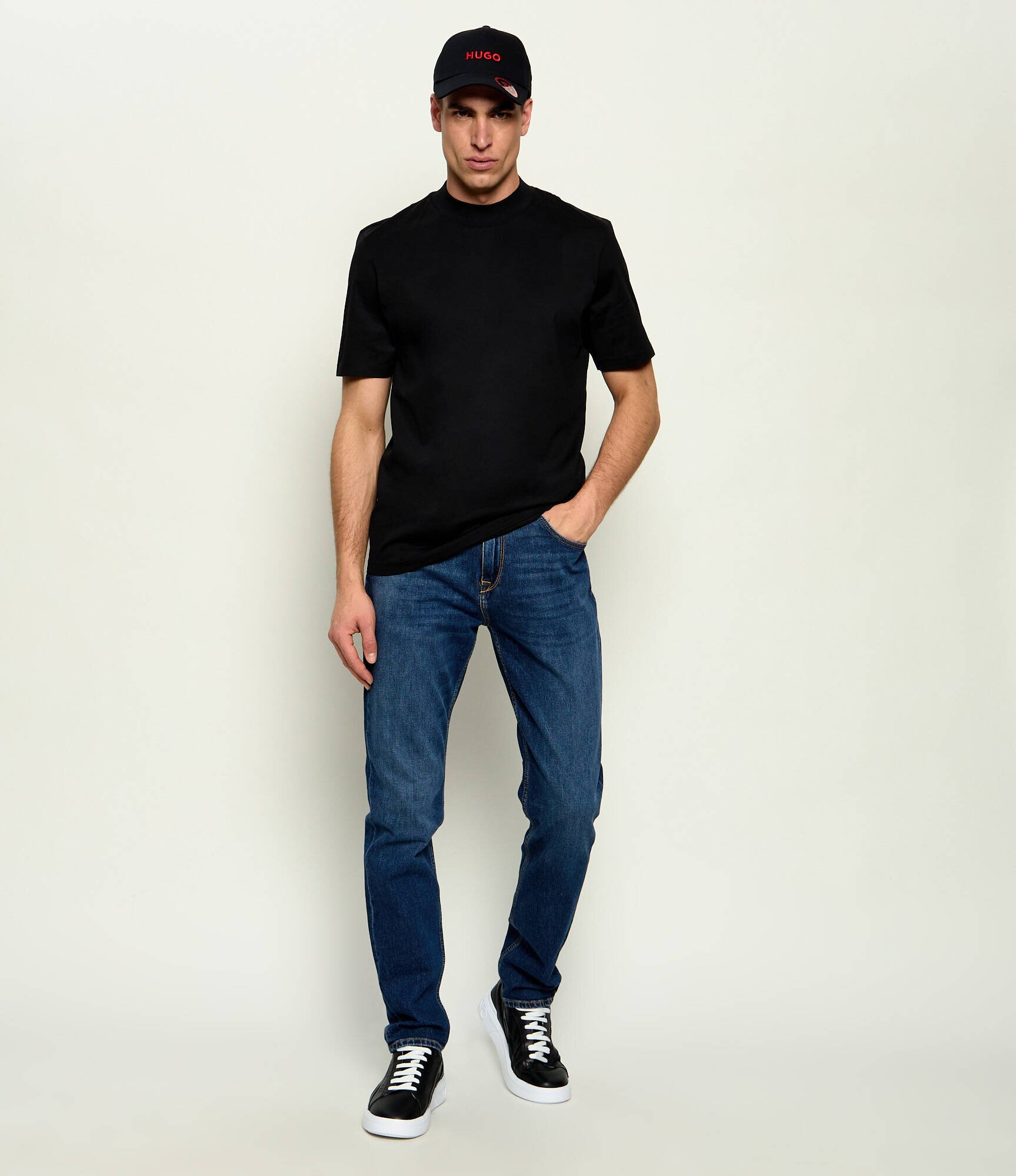 HUGO Tricou Dimersom | Slim Fit