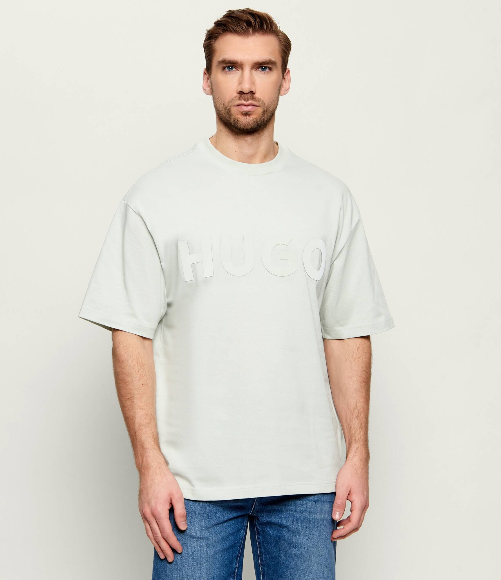 HUGO Tricou Dinkee | Oversize fit