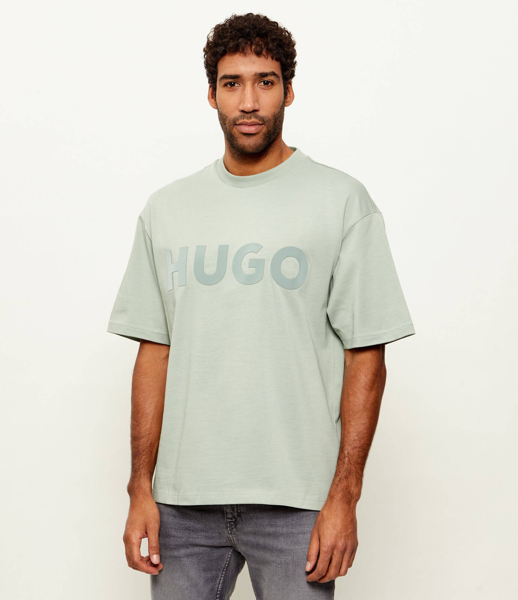 HUGO Tricou Dinkee | Oversize fit
