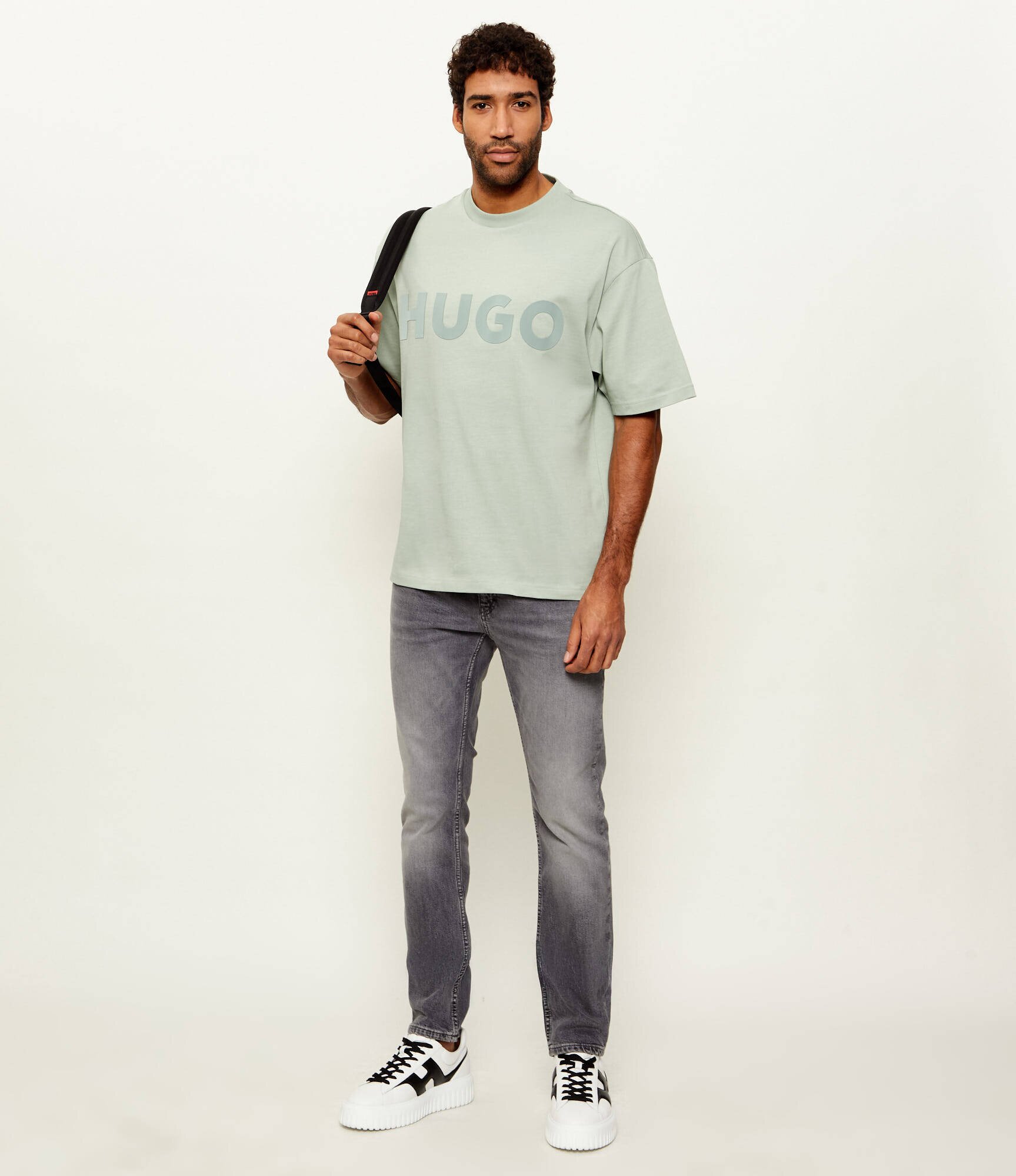 HUGO Tricou Dinkee | Oversize fit