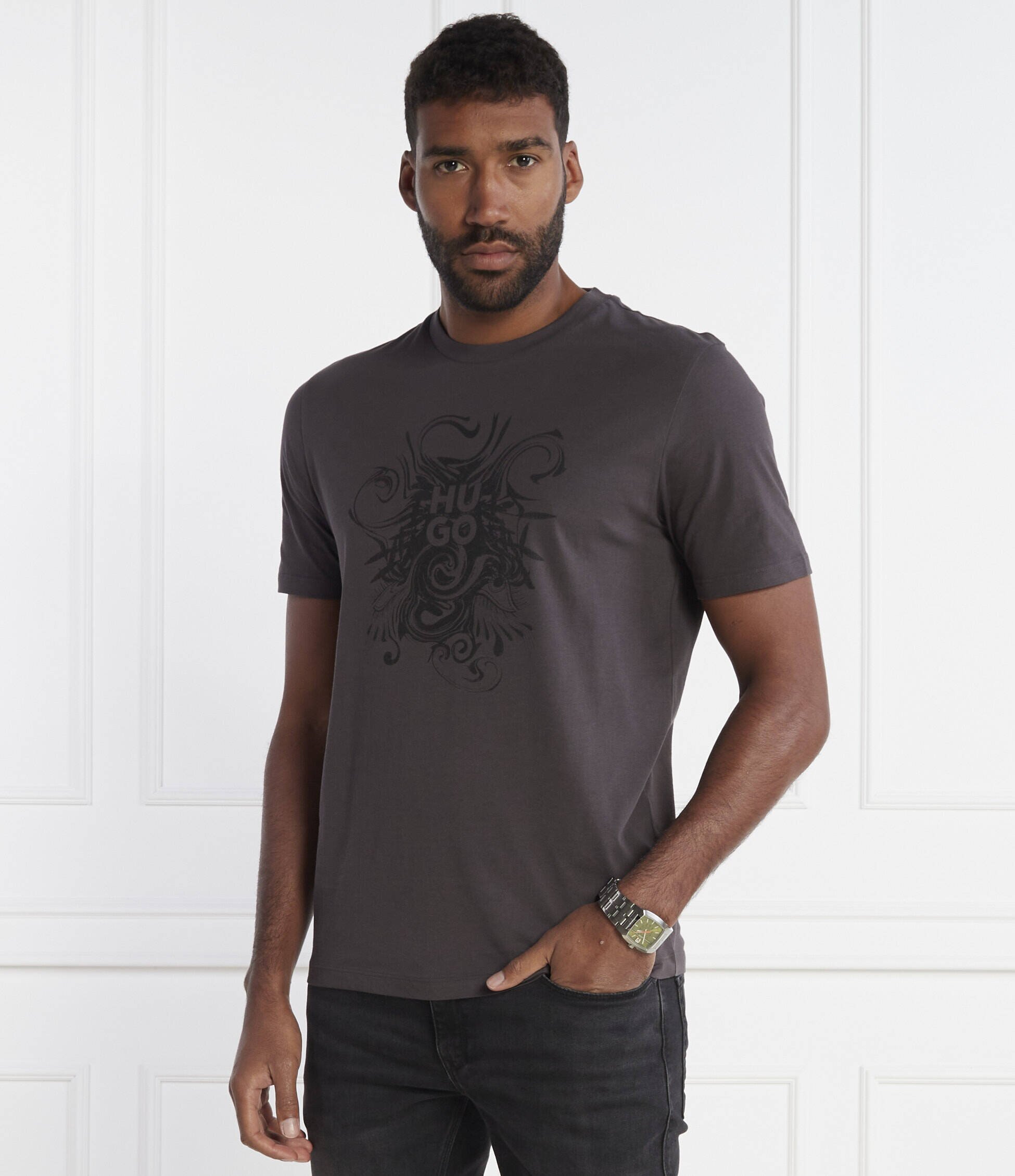 HUGO Tricou Dinkerton | Regular Fit
