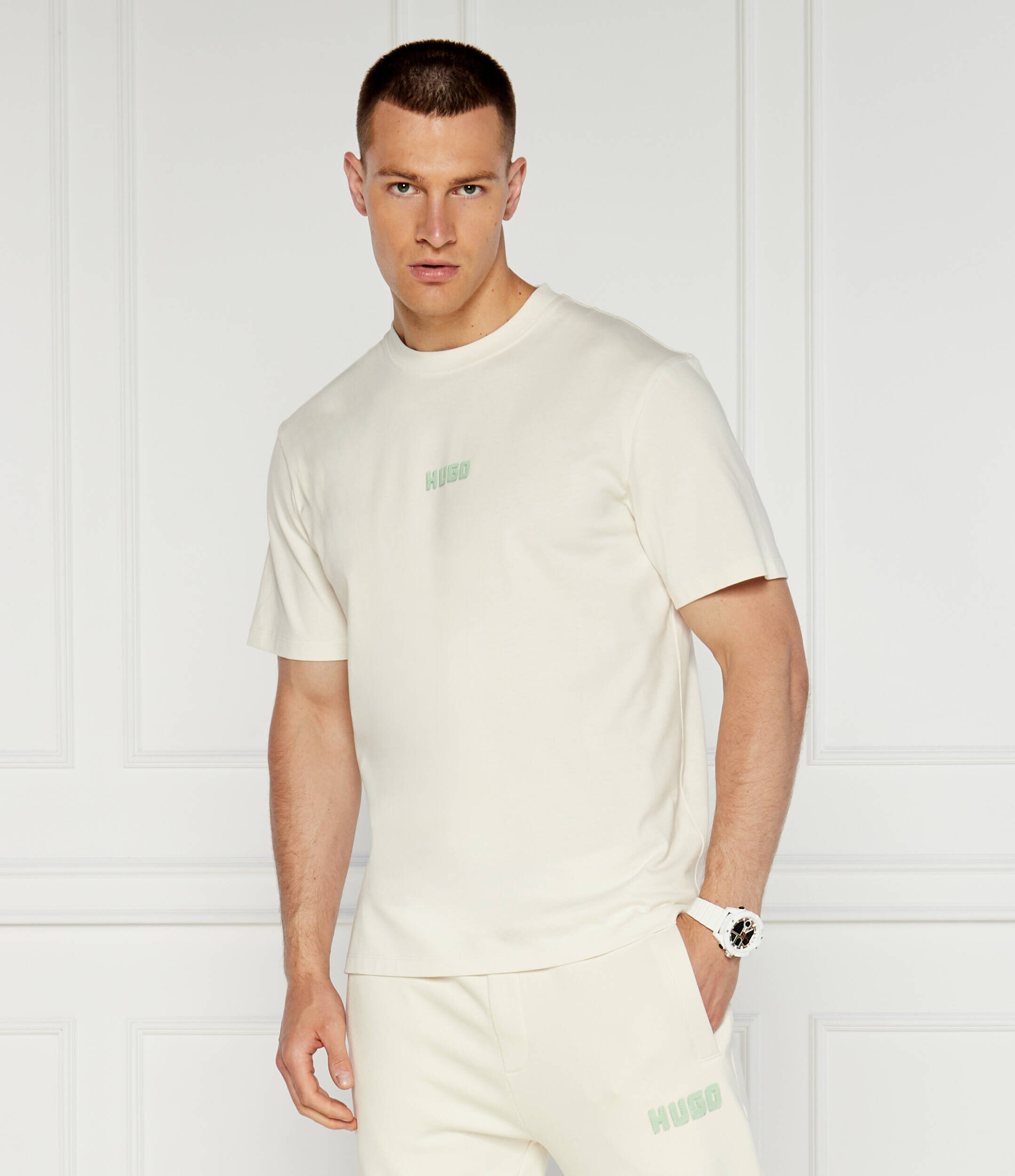 HUGO Tricou Diqitee | Comfort fit
