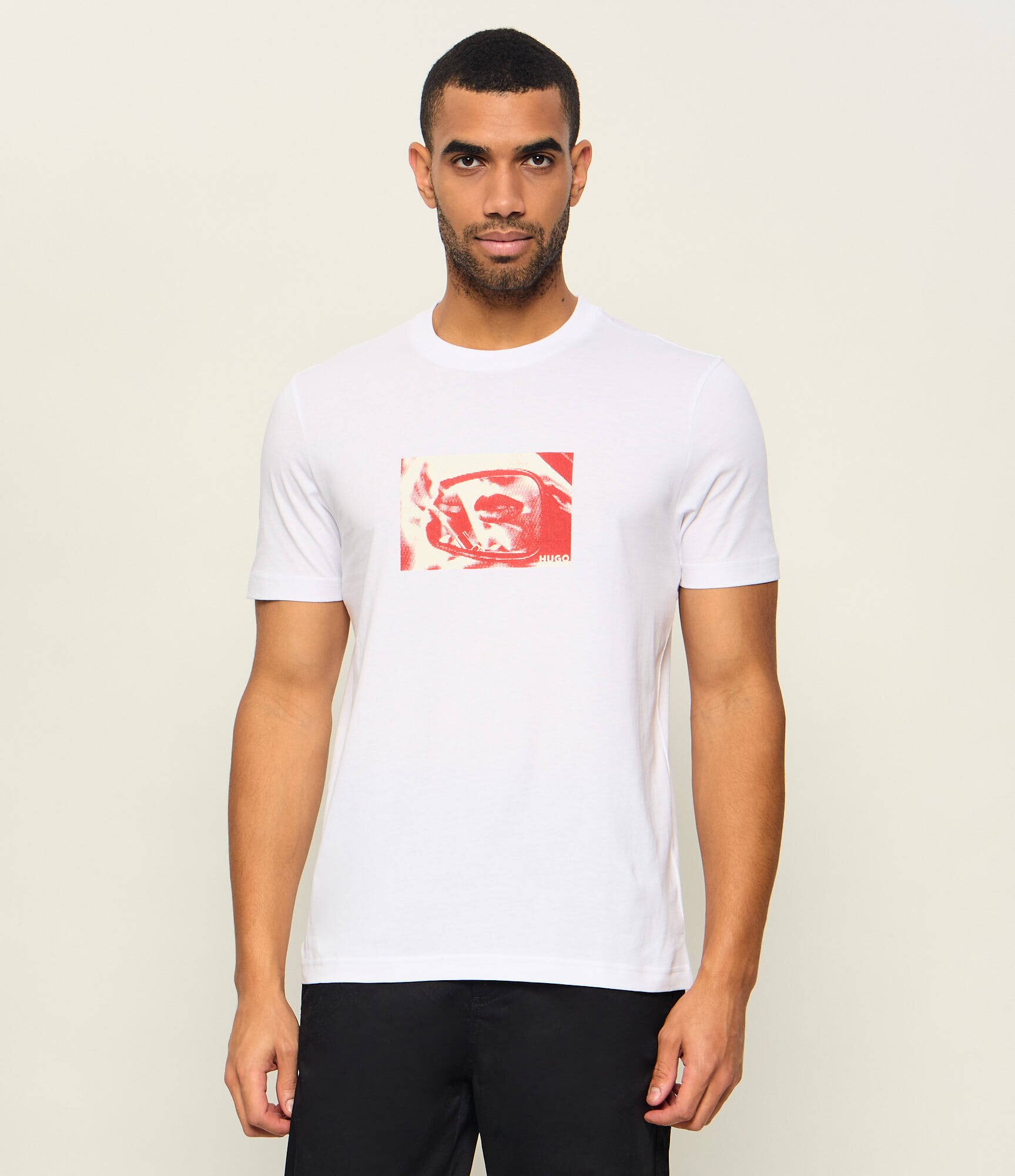 HUGO Tricou Dirom | regular fit