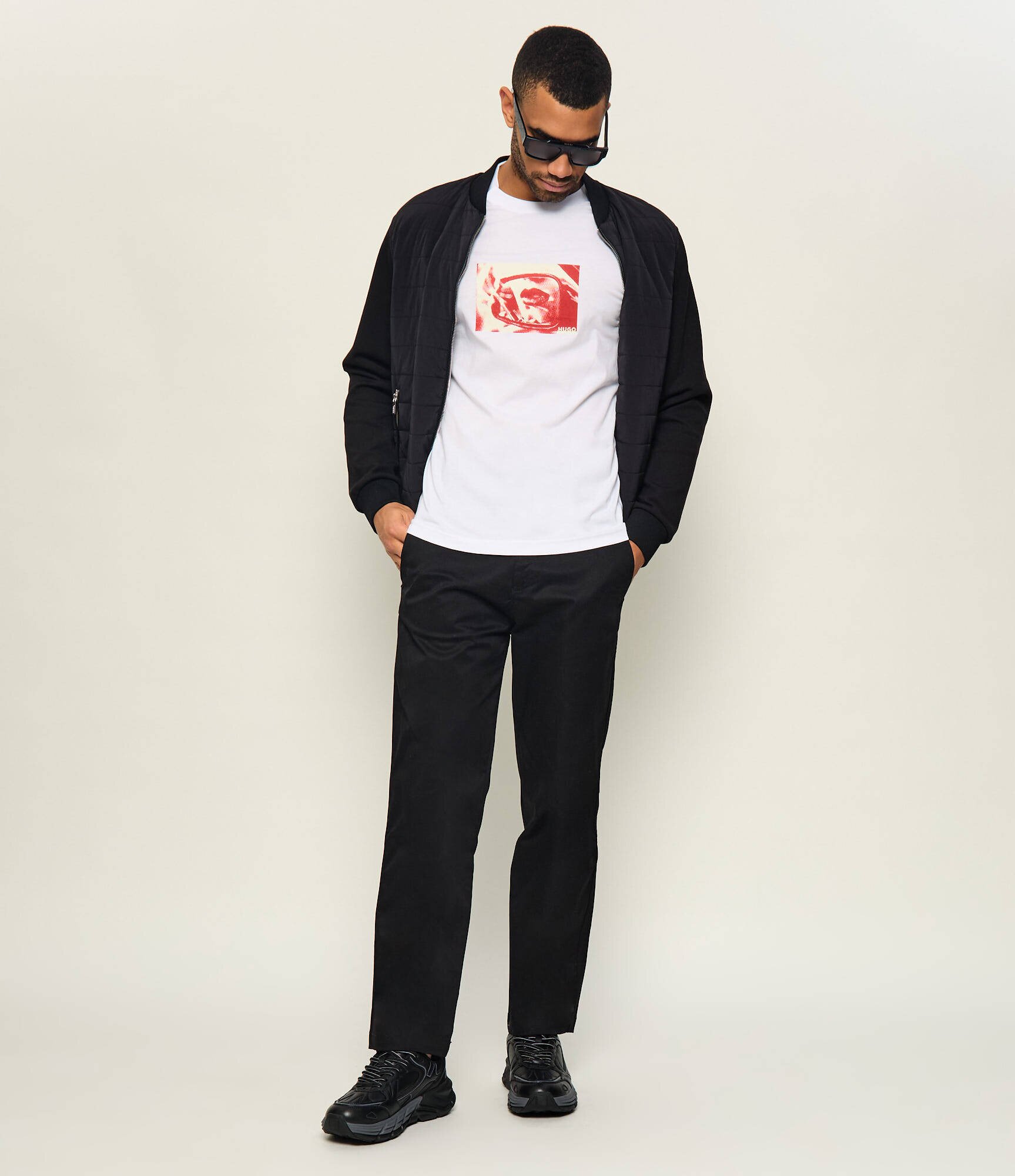 HUGO Tricou Dirom | regular fit