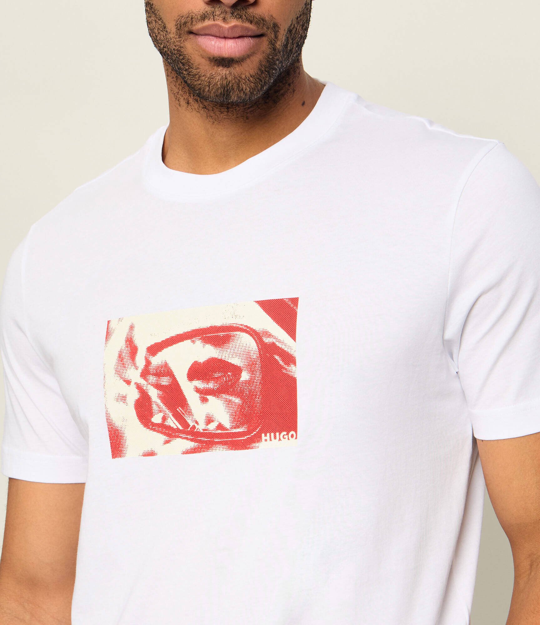 HUGO Tricou Dirom | regular fit