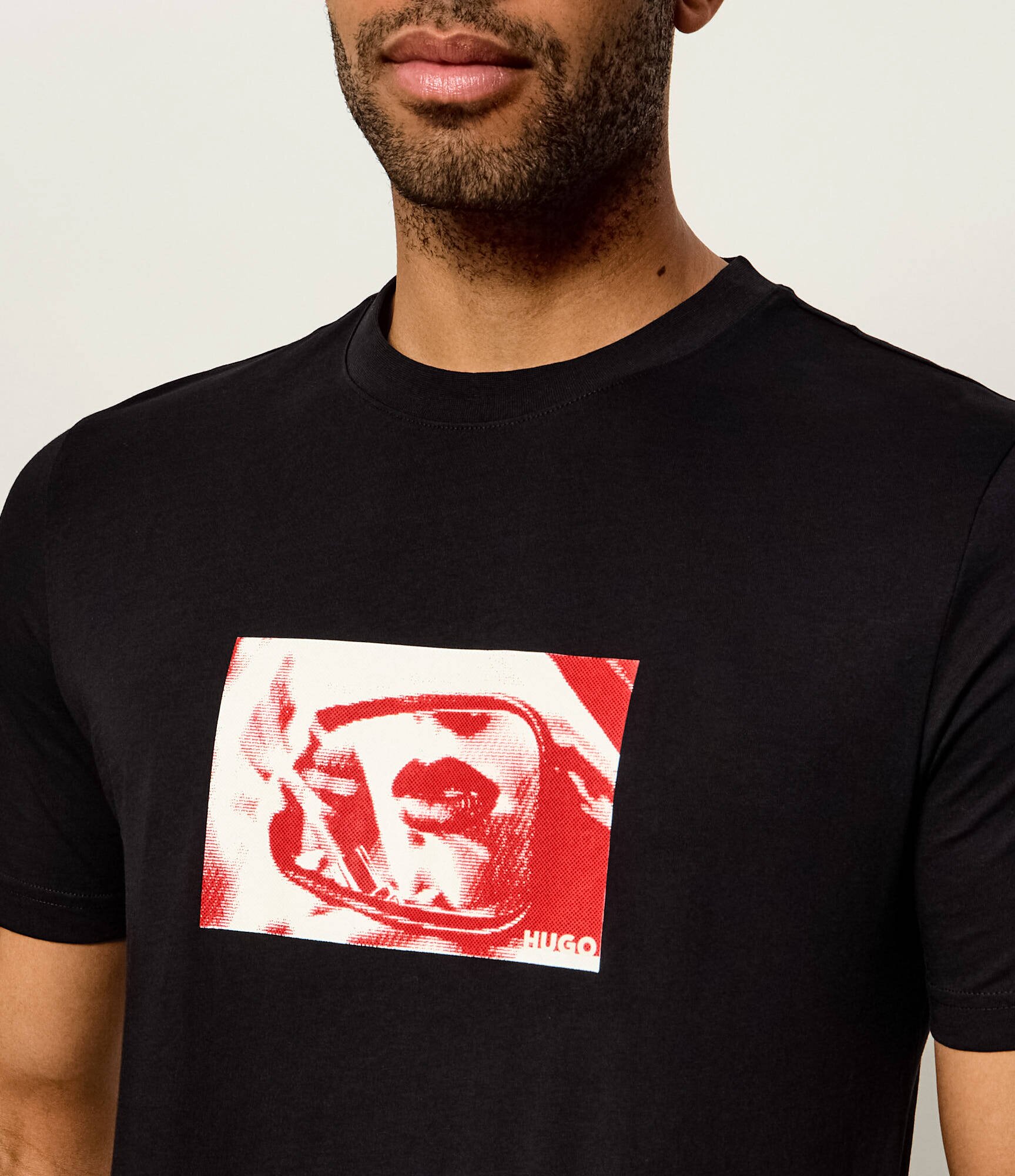 HUGO Tricou Dirom | regular fit