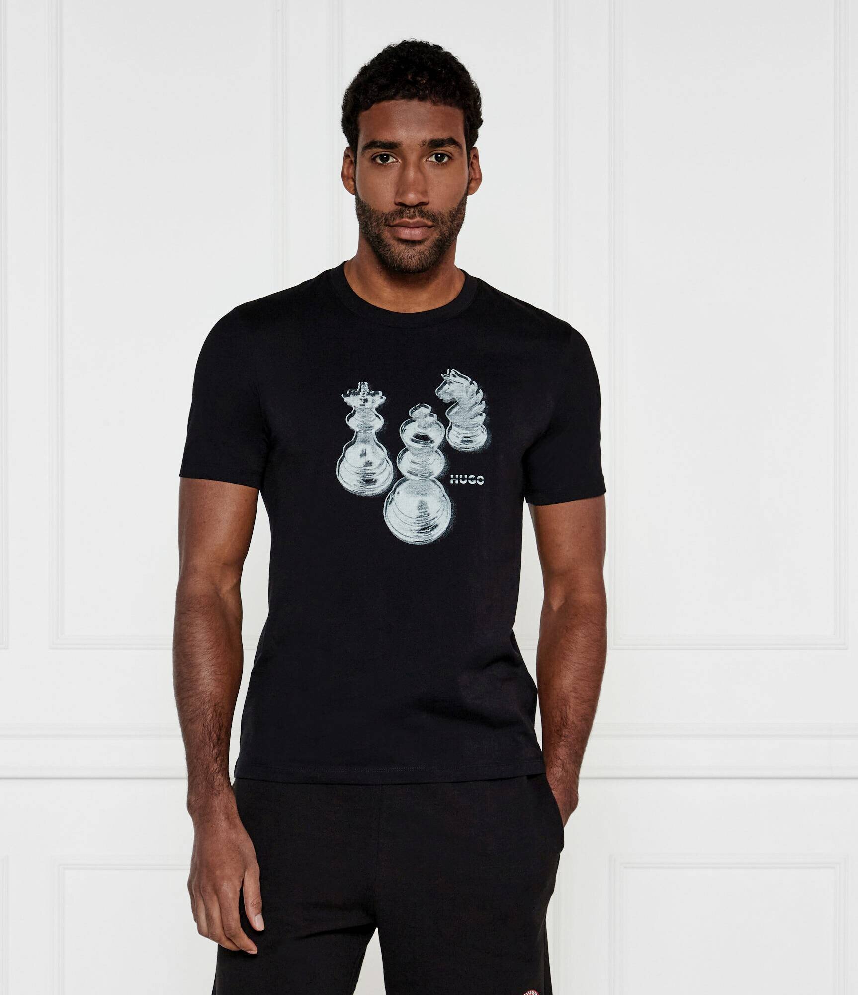 HUGO Tricou Dischach | Regular Fit