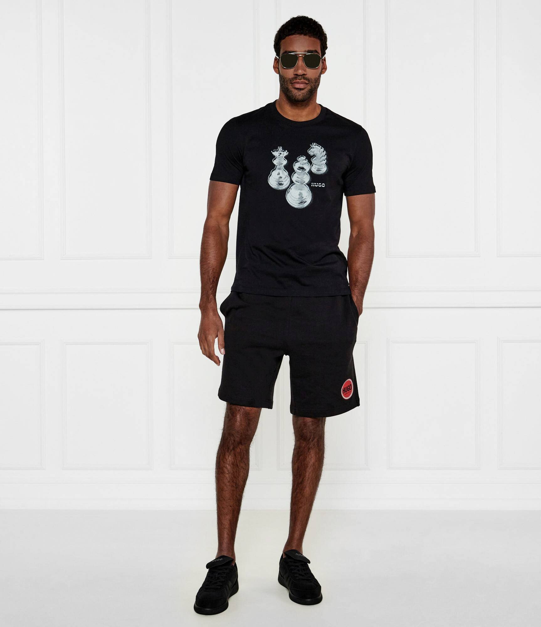 HUGO Tricou Dischach | Regular Fit