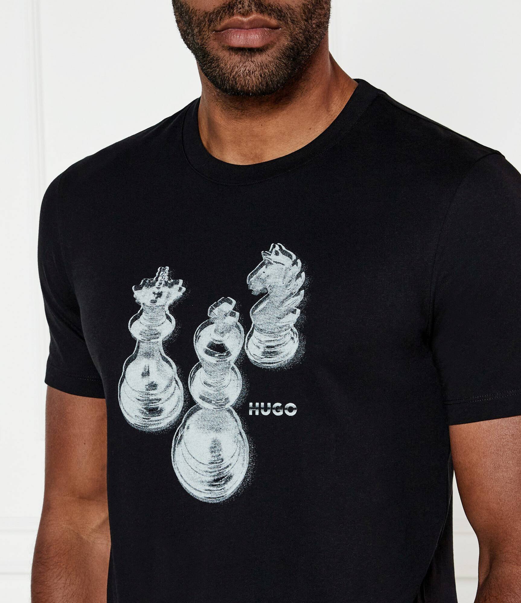 HUGO Tricou Dischach | Regular Fit