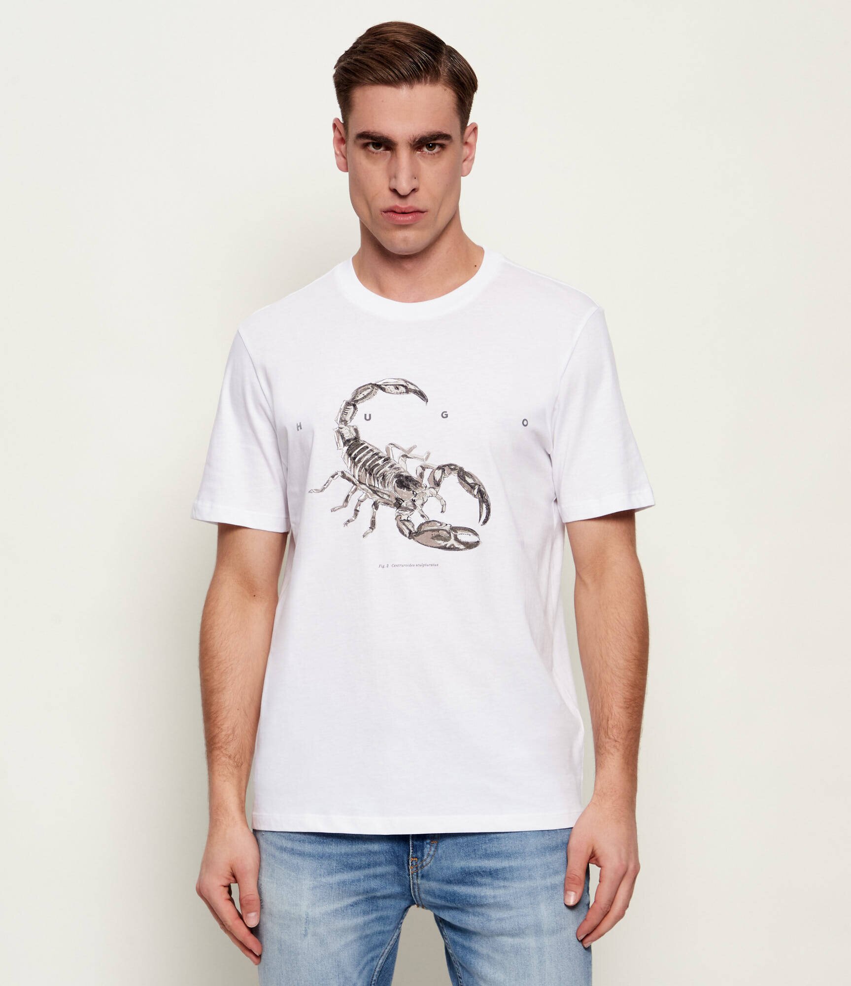 HUGO Tricou Discorb | regular fit