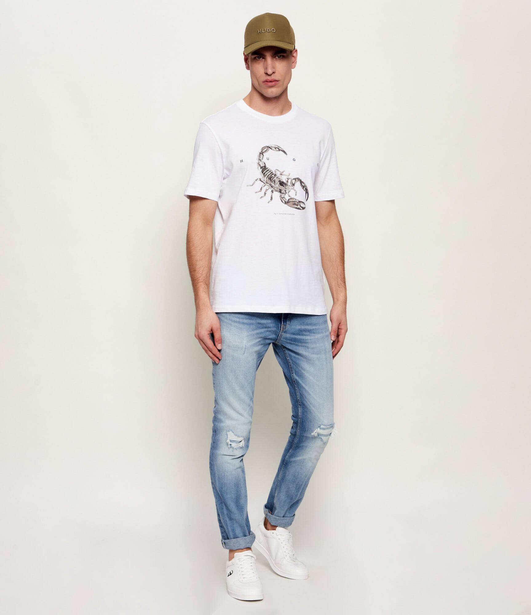 HUGO Tricou Discorb | regular fit