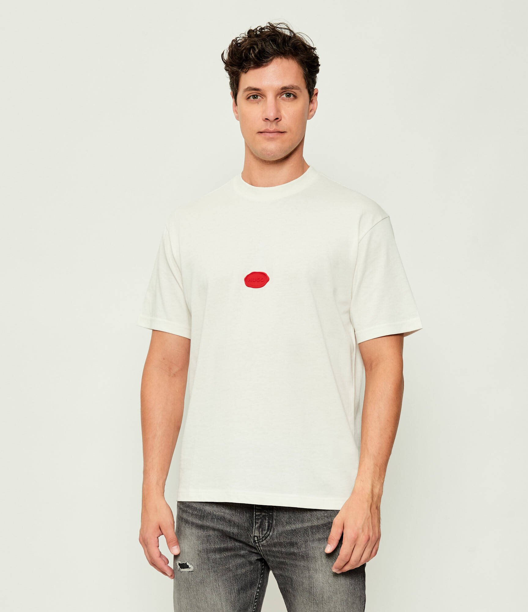 HUGO Tricou Divis | Loose fit