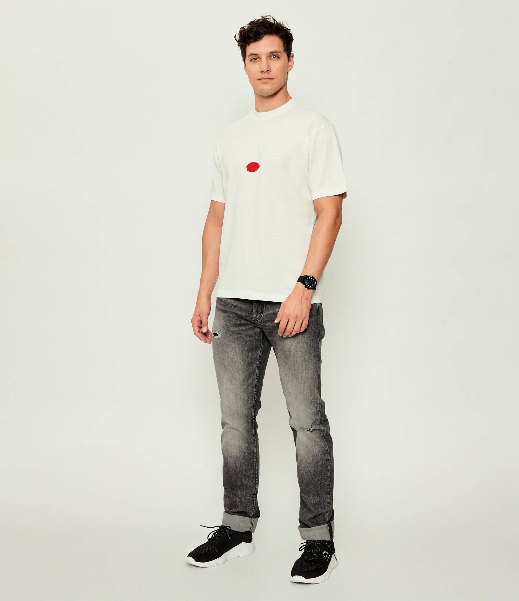 HUGO Tricou Divis | Loose fit