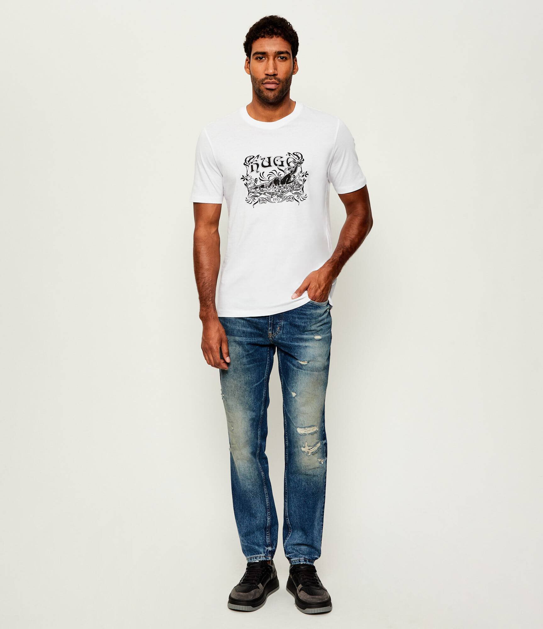 HUGO Tricou Diwom | regular fit
