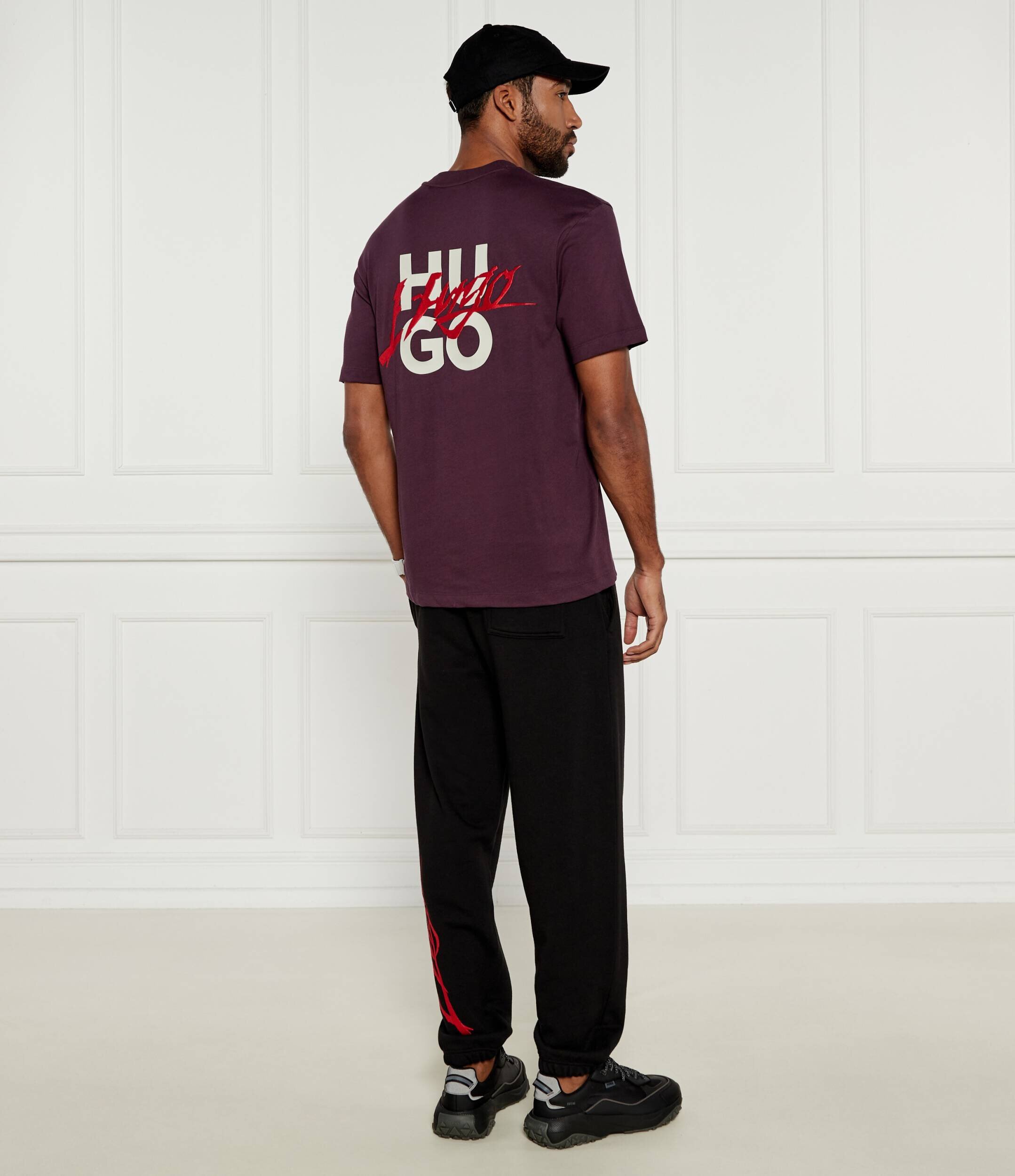 HUGO Tricou Dlogotee | Loose fit