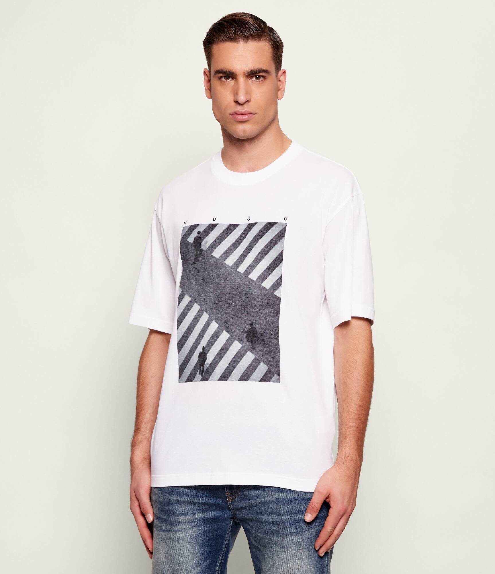 HUGO Tricou Dodger | Relaxed fit